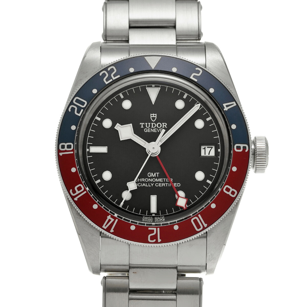 【～4/10 最大5万円クーポン】チューダー / チュードル TUDOR ブラックベイ GMT 79830RB ブラック メンズ 腕時計 チューダー / チュードル 時計 高級腕時計 ブランド 【ローン48回払い無金利】【中古】