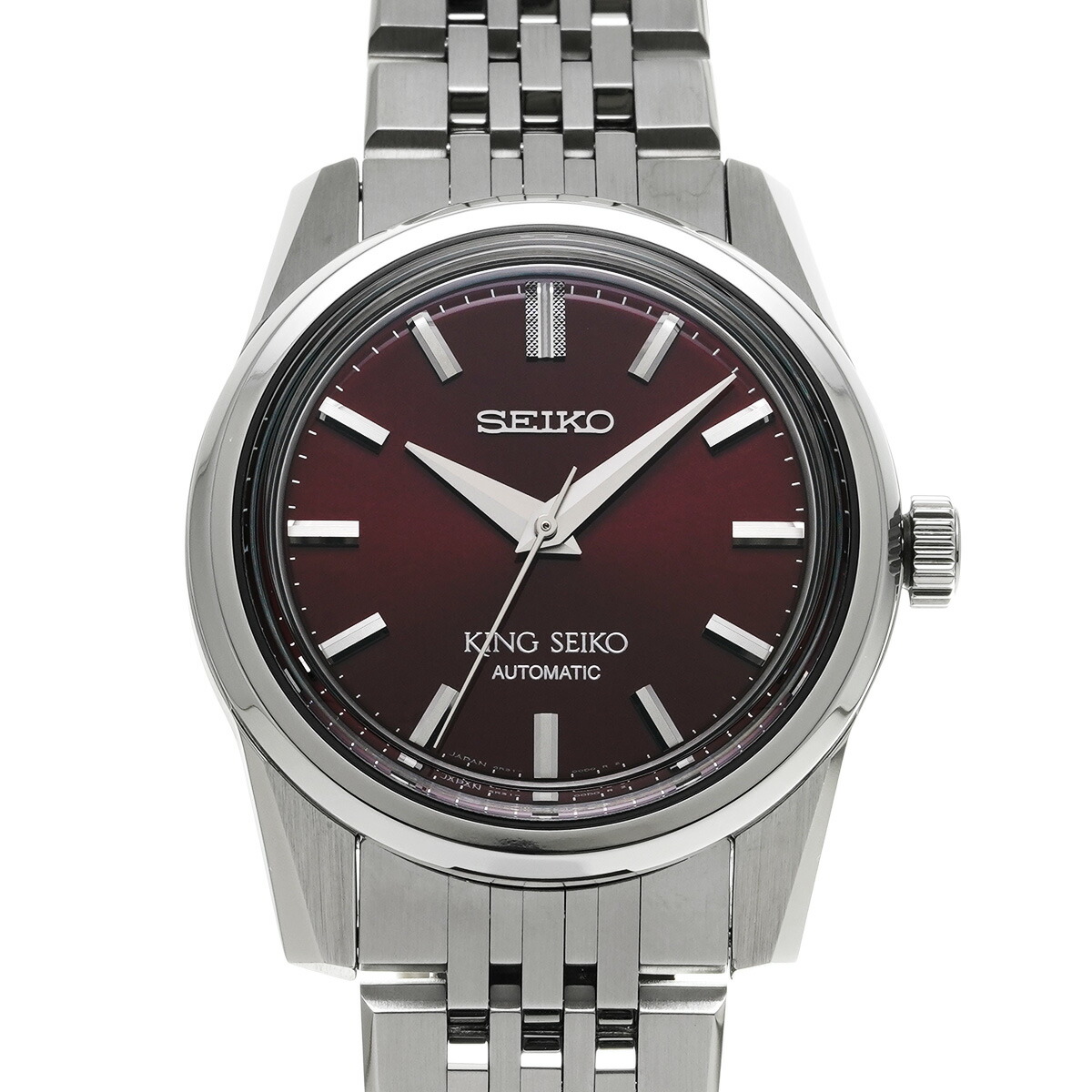 セイコー SEIKO キングセイコー メカニカル SDKS009 バーガンディ メンズ 腕時計 セイコー 時計 高級腕時計 ブランド 【ローン48回払い無金利】【中古】