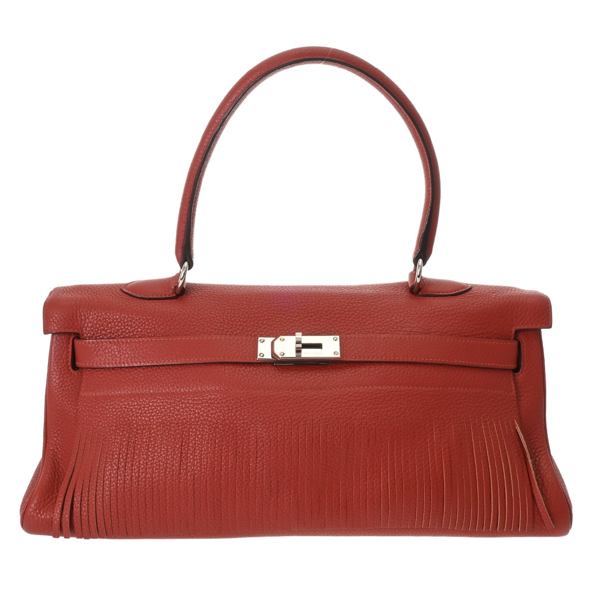 【～4/17 最大5万円クーポン】エルメス HERMES ショルダー ケリー フリンジ ルージュアッシュ トリヨンクレマンス ユニセックス ショルダーバッグ エルメス ショルダーバッグ バック ブランド 【ローン48回払い無金利】【中古】
