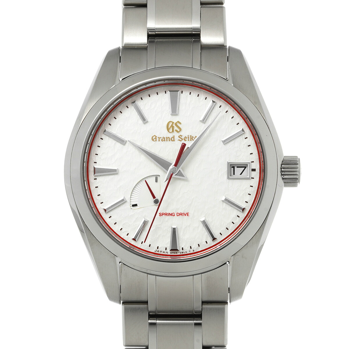【～4/17 最大5万円クーポン】グランドセイコー Grand Seiko ヘリテージコレクション スプリングドライブ AJHH SBGA421 ホワイト メンズ 腕時計 グランドセイコー 時計 高級腕時計 ブランド 【ローン48回払い無金利】【中古】 411,200円