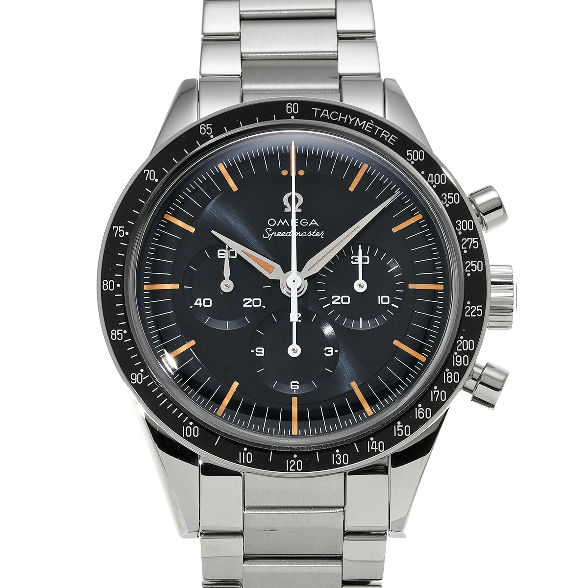 【～4/10 最大5万円クーポン】オメガ OMEGA スピードマスター ファースト オメガ イン スペース コーアクシャル マスター クロノメーター 310.30.40.50.06.001 グレーブルー メンズ 腕時計 オメガ 時計 高級腕時計 ブランド 【ローン48回払い無金利】【中古】