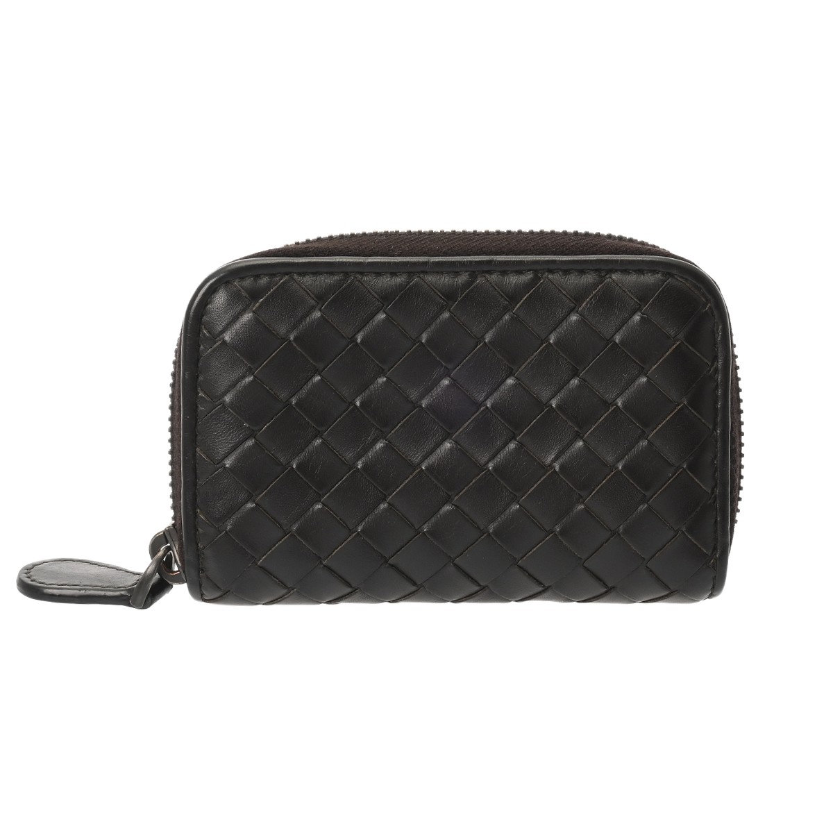 【～4/10 最大5万円クーポン】ボッテガ ヴェネタ BOTTEGA VENETA イントレチャート ブラウン レザー ユニセックス コインケース ボッテガ ヴェネタ 財布 ブランド 【ローン48回払い無金利】【中古】