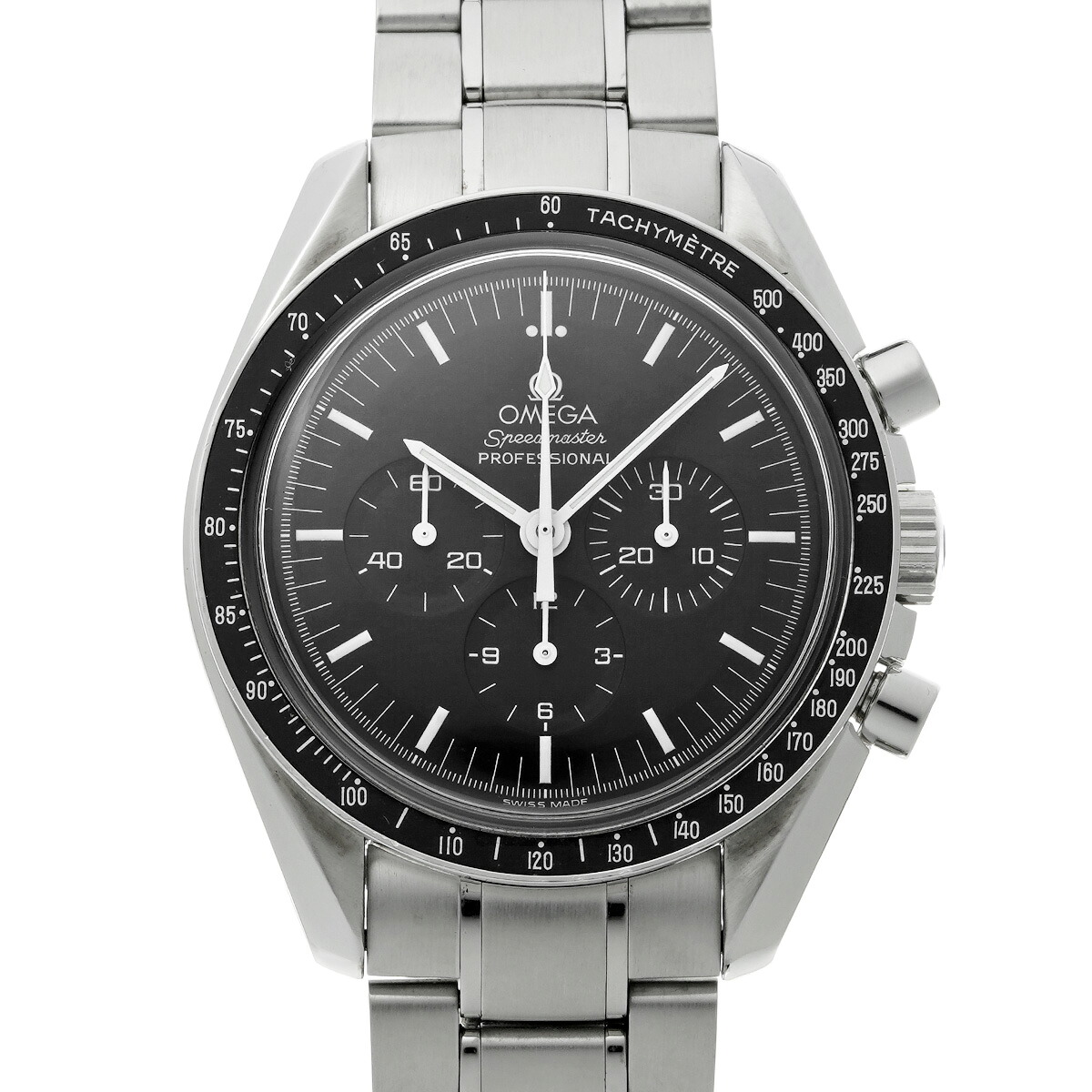 【～4/10 最大5万円クーポン】オメガ OMEGA スピードマスター ムーンウォッチ プロフェッショナル 3570.50 ブラック メンズ 腕時計 オメガ 時計 高級腕時計 ブランド 【ローン48回払い無金利】【中古】