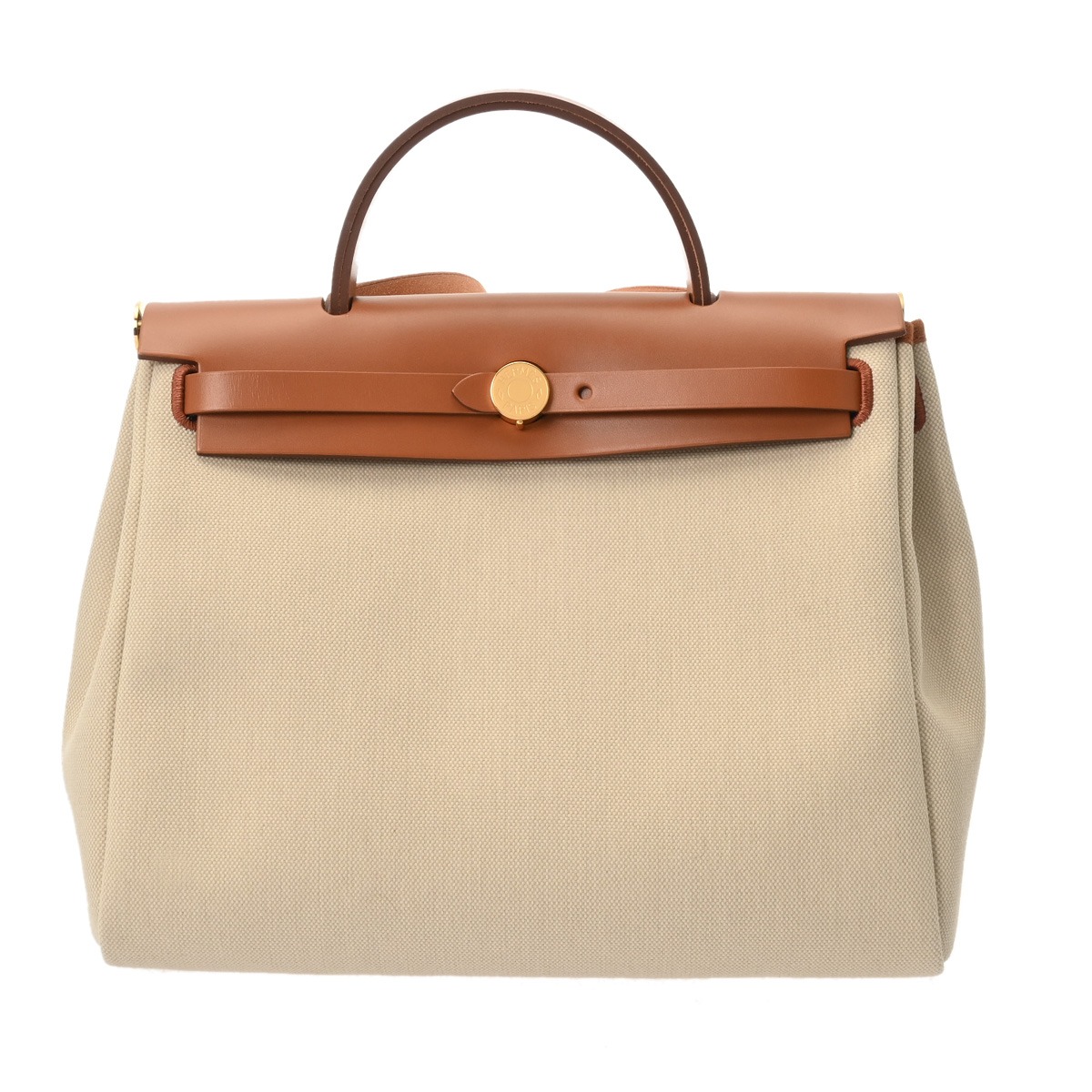 【～4/10 最大5万円クーポン】エルメス HERMES エールバッグ ジップPM ベトン/フォーブ トワルミリタリー/ヴァッシュハンター ユニセックス ハンドバッグ エルメス バッグ バック ブランド 【ローン48回払い無金利】【未使用】