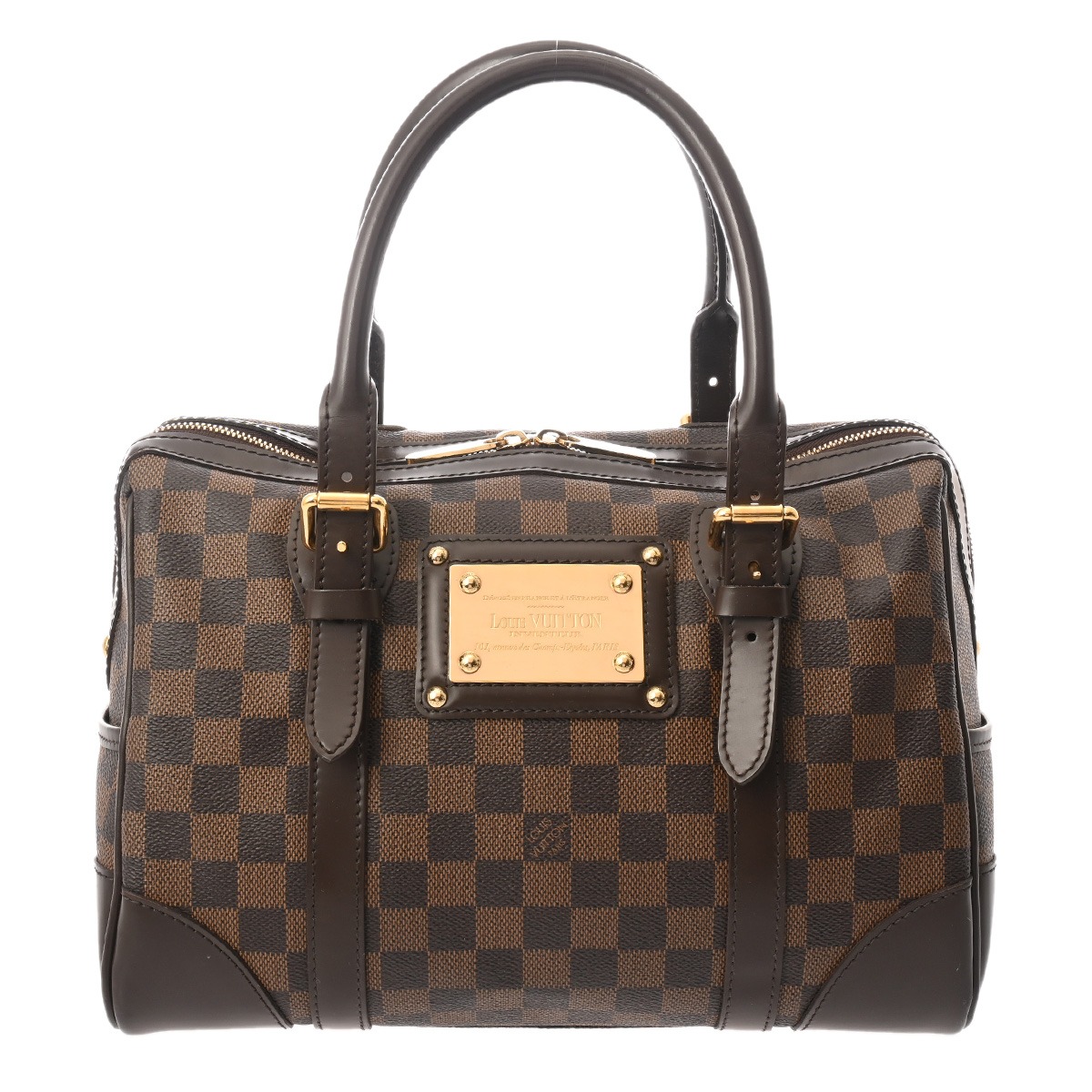 【～4/17 最大5万円クーポン】ルイ ヴィトン LOUIS VUITTON ダミエ バークレー ブラウン N52000 ダミエキャンバス レディース ハンドバッグ ヴィトンバッグ バック ブランド 【ローン48回払い無金利】【中古】