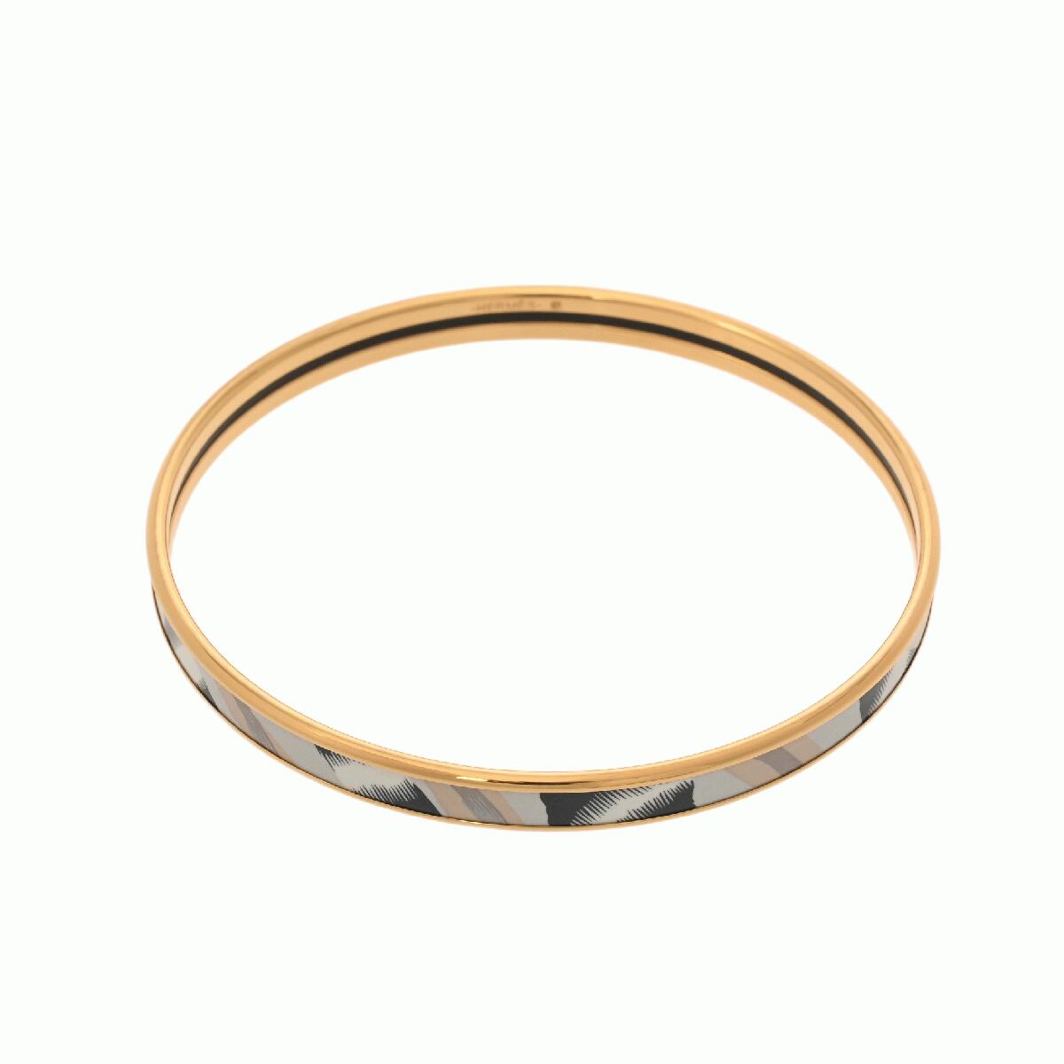 【～4/10 最大5万円クーポン】エルメス HERMES ブレスレット ユニ マルチカラー/ゴールド金具 エナメル ユニセックス ブレスレット エルメス 【ローン48回払い無金利】【中古】