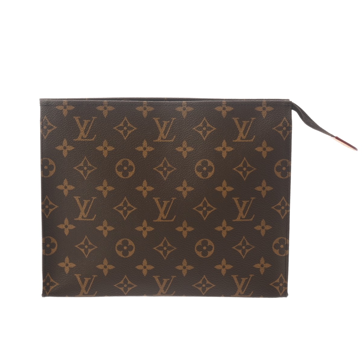 【～4/17 最大5万円クーポン】ルイ ヴィトン LOUIS VUITTON モノグラム ポッシュトワレ 26 ブラウン M47542 モノグラムキャンバス ユニセックス ポーチ ルイ ヴィトン 【ローン48回払い無金利】【中古】