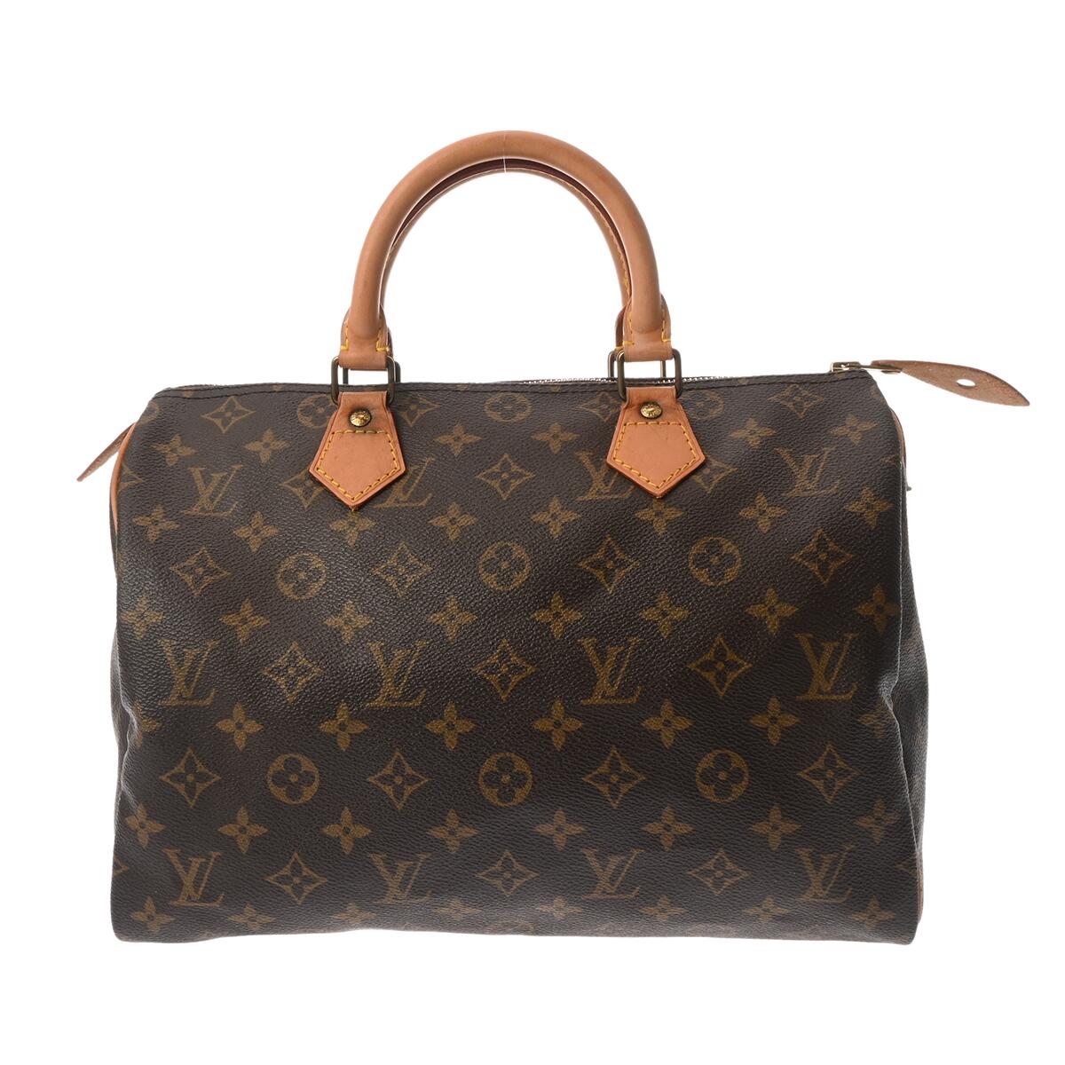 ルイ ヴィトン LOUIS VUITTON モノグラム スピーディ 30 マロン M41526 モノグラムキャンバス レディース ハンドバッグ ヴィトンバッグ バック ブランド 【ローン48回払い無金利】【中古】｜ウォッチニアン ブランド品専門店