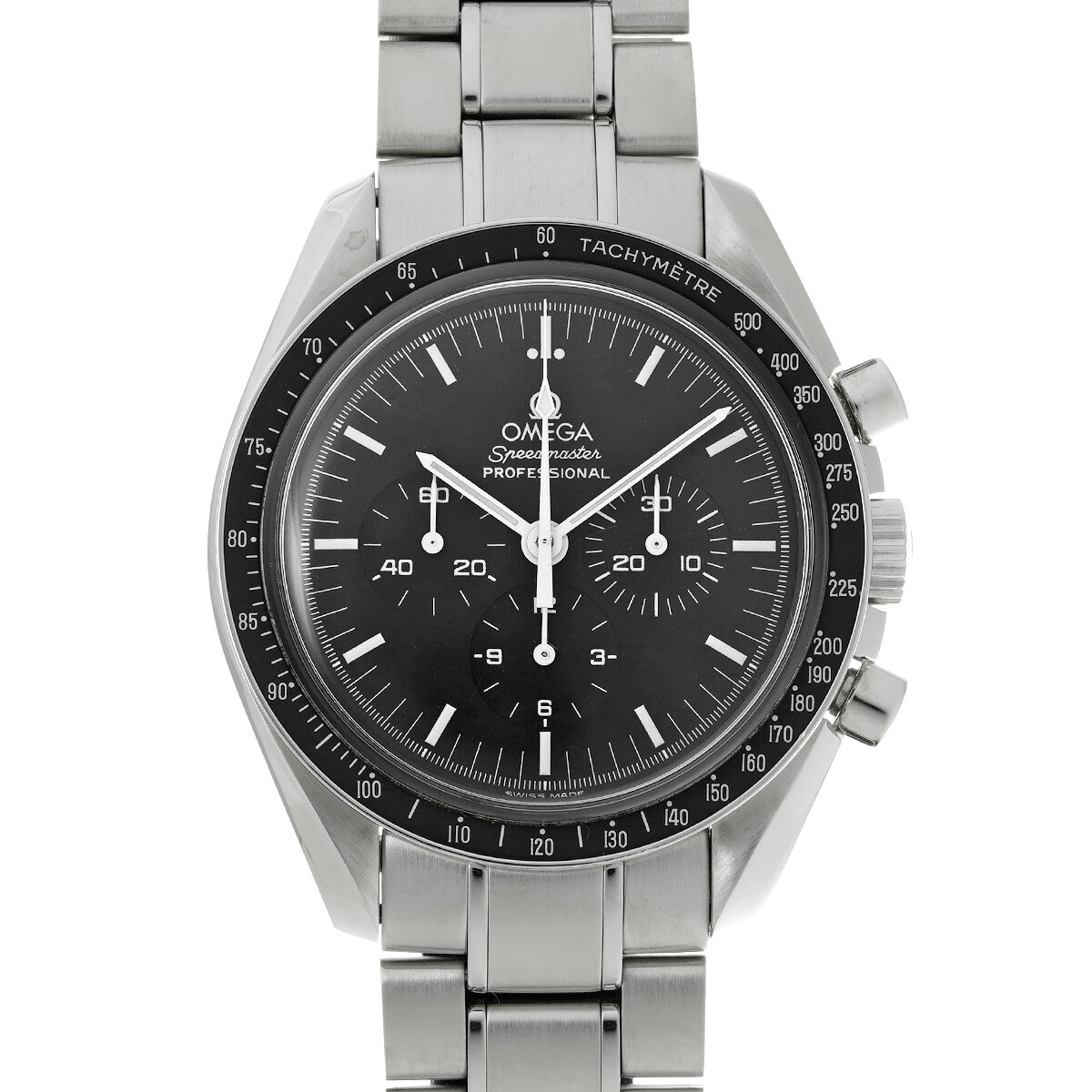 【～4/10 最大5万円クーポン】オメガ OMEGA スピードマスター ムーンウォッチ プロフェッショナル 3570.50 ブラック メンズ 腕時計 オメガ 時計 高級腕時計 ブランド 【ローン48回払い無金利】【中古】