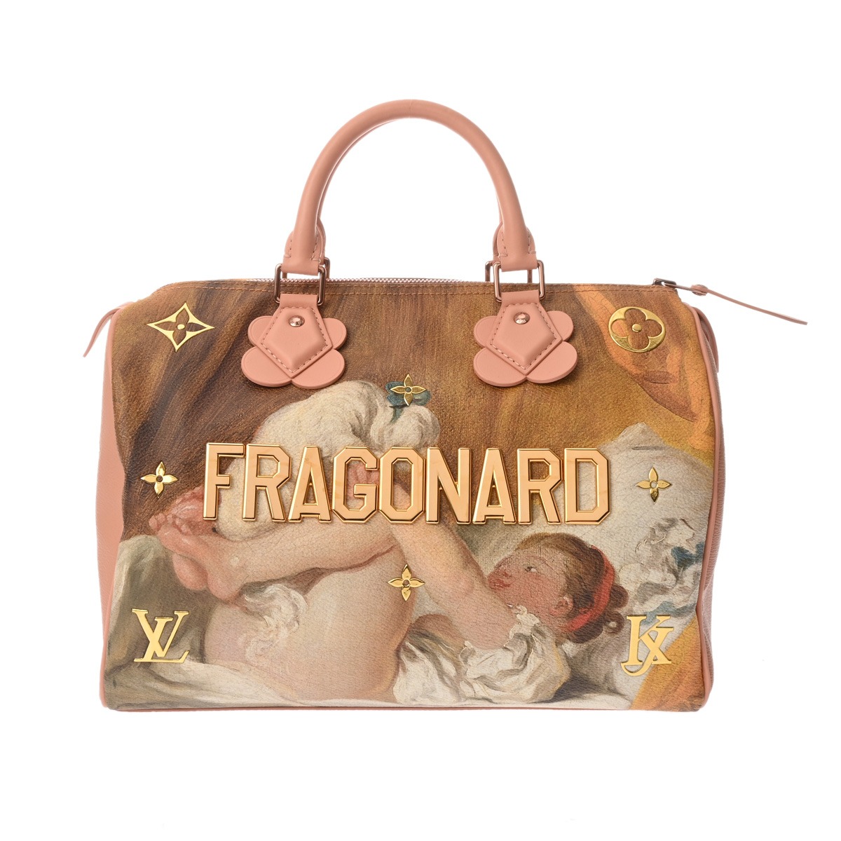 【～4/17 最大5万円クーポン】ルイ ヴィトン LOUIS VUITTON モノグラム セルティ FRAGONARD スピーディ 30 マスターズコレクション マルチカラー M43307 モノグラム セルティ レディース ハンドバッグ ヴィトンバッグ バック ブランド 【ローン48回払い無金利】【中古】 203,900円