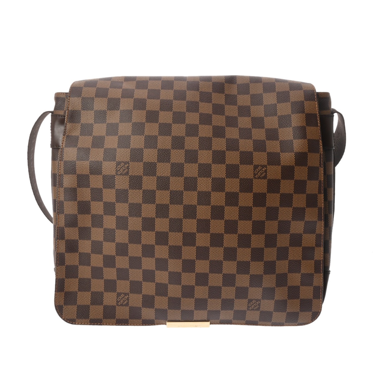 【～7/26 最大5万円クーポン】ルイ ヴィトン LOUIS VUITTON ダミエ バスティーユ ブラウン N45258 ダミエキャンバス メンズ ショルダーバッグ ヴィトンバッグ バック ブランド 【ローン48回払い無金利】【中古】｜ウォッチニアン ブランド品専門店