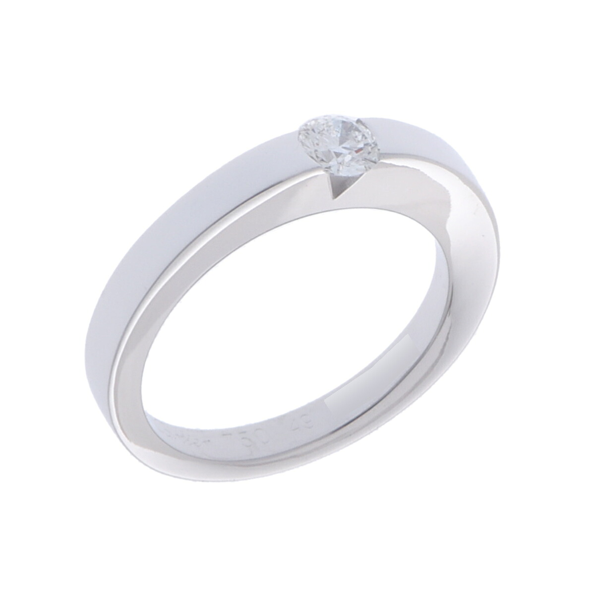 カルティエ CARTIER デートウィズ リング #49 K18ホワイトゴールド WG ダイヤモンド レディース リング・指輪 カルティエ 【ローン48回払い無金利】【中古】