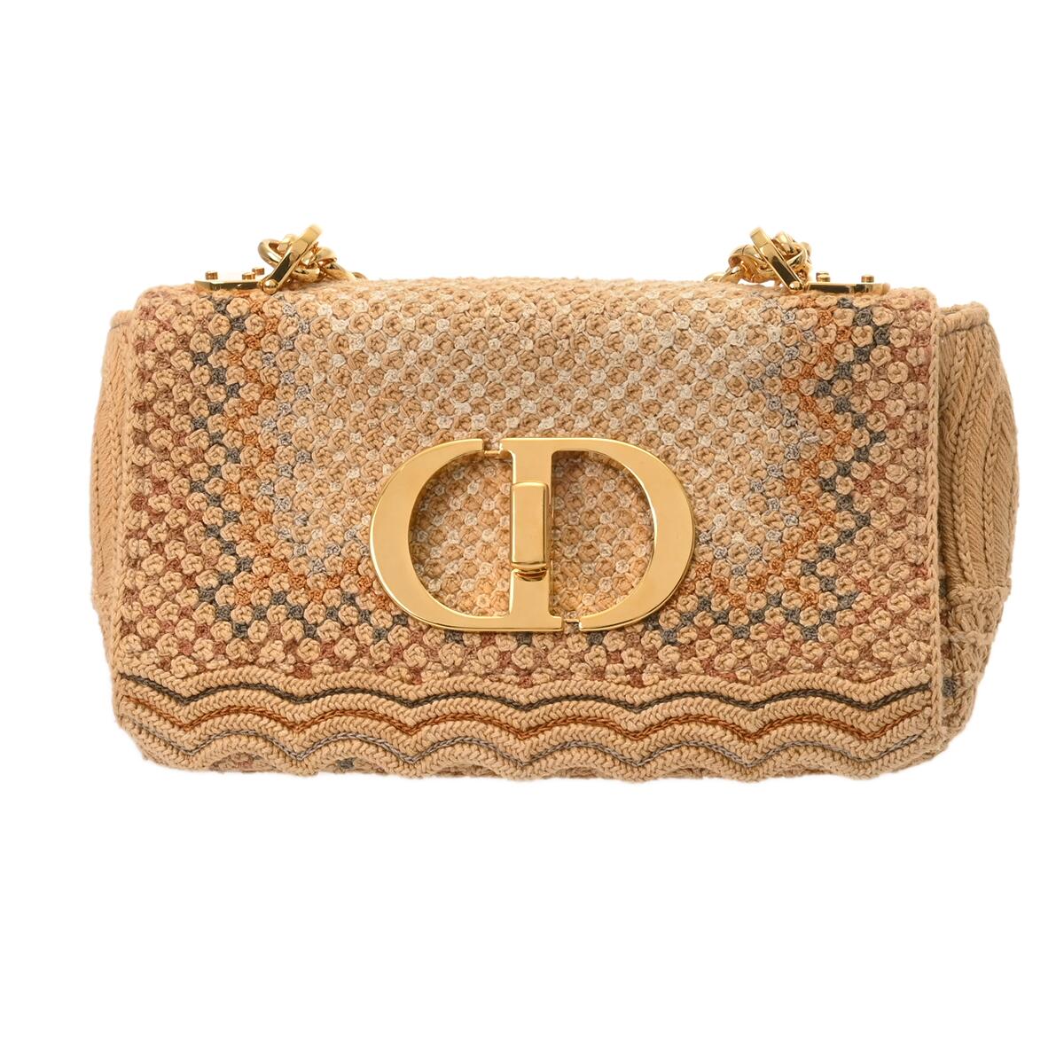 ディオール Dior CARO スモールバッグ ブラウン ラフィア レディース ショルダーバッグ ディオール ショルダーバッグ バック ブランド 【ローン48回払い無金利】【中古】 101,640円
