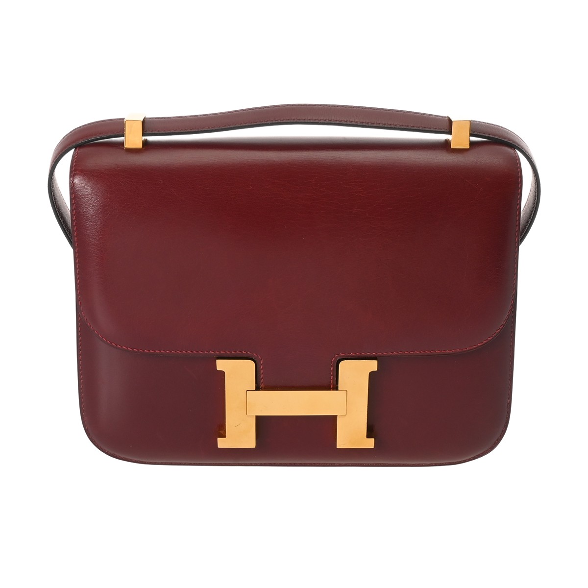 【~7/26 最大5万円クーポン】エルメス HERMES コンスタンス 23 ルージュアッシュ ボックスカーフ レディース ショルダーバッグ エルメス ショルダーバッグ バック ブランド 【ローン48回払い無金利】【中古】|ウォッチニアン ブランド品専門店