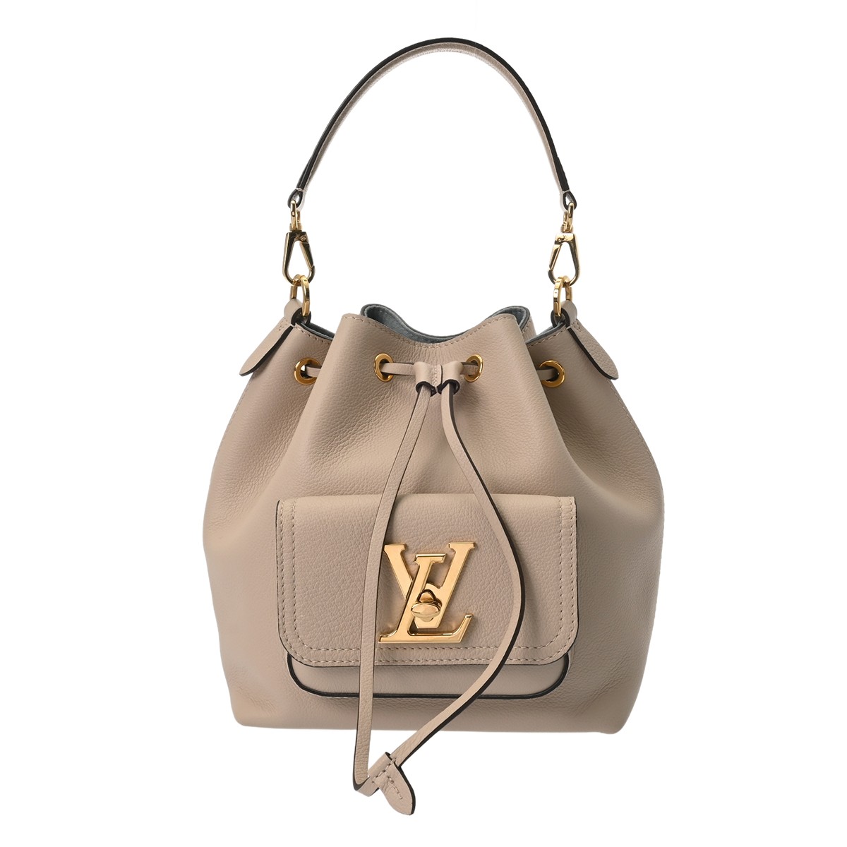 ルイ ヴィトン LOUIS VUITTON ロックミー・バケット NV グレージュ M57688 グレインカーフレザー レディース ショルダーバッグ ヴィトンバッグ バック ブランド 【ローン48回払い無金利】【中古】