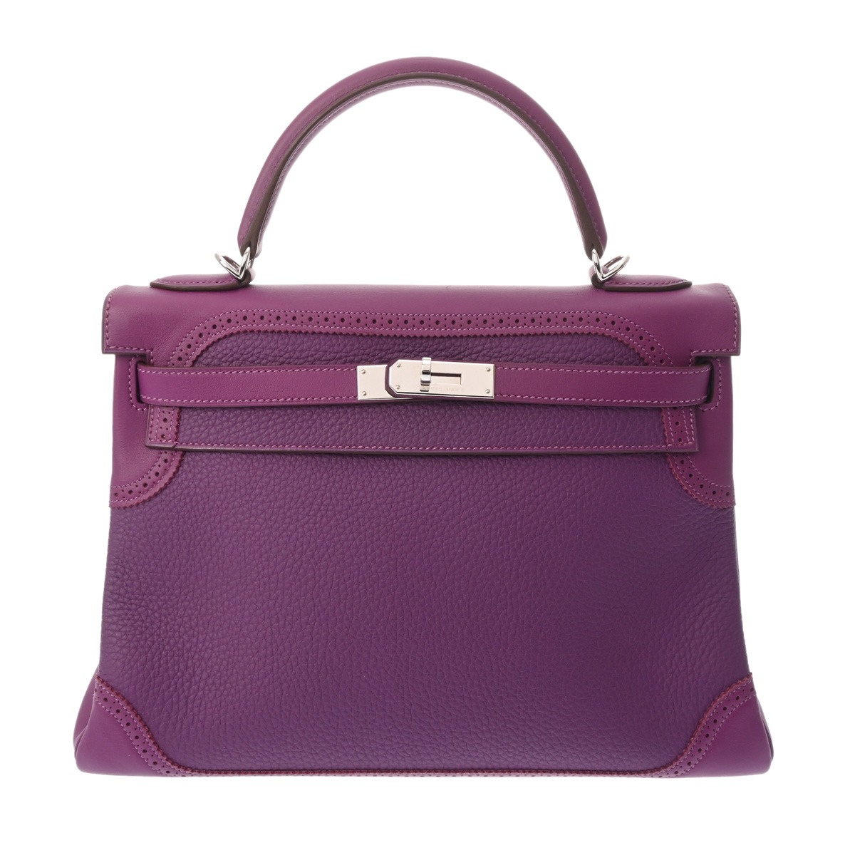【～4/17 最大5万円クーポン】エルメス HERMES ケリー 32 ギリーズ 内縫い ヴォースイフト/トゴアネモネ レディース 2WAYバッグ エルメス バッグ バック ブランド 【ローン48回払い無金利】【中古】