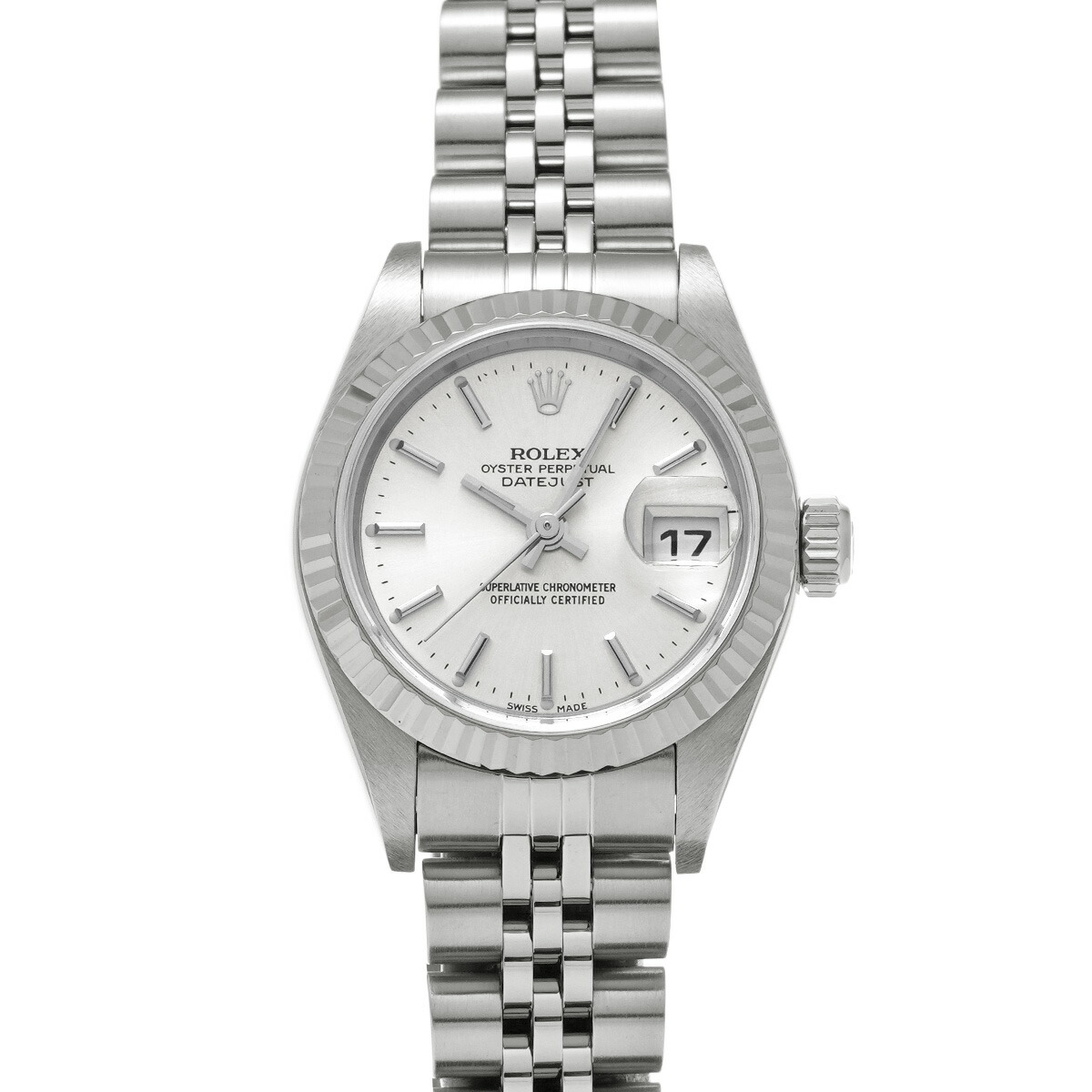 【～4/17 最大5万円クーポン】ロレックス ROLEX デイトジャスト 79174 P番(2000年頃製造) シルバー レディース 腕時計 ロレックス 時計 高級腕時計 ブランド 【ローン48回払い無金利】【中古】