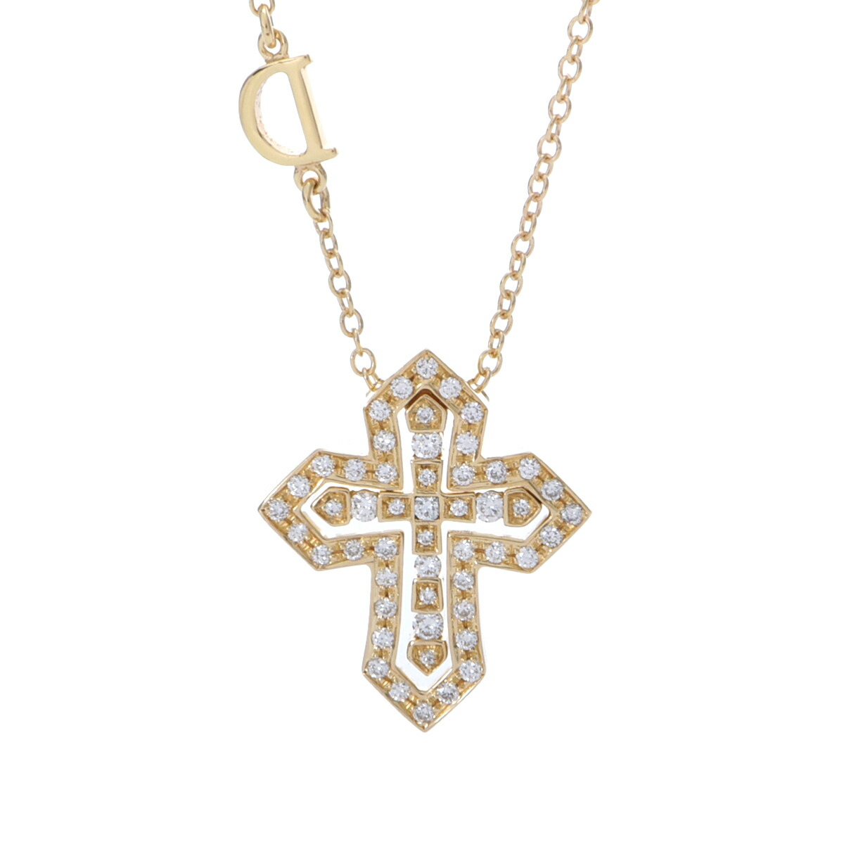 【~7/26 最大5万円クーポン】ダミアーニ Damiani ベルエポッククラウン ネックレス #S 20089077 K18イエローゴールド YG ダイヤモンド レディース ネックレス ダミアーニ 【ローン48回払い無金利】【中古】|ウォッチニアン ブランド品専門店