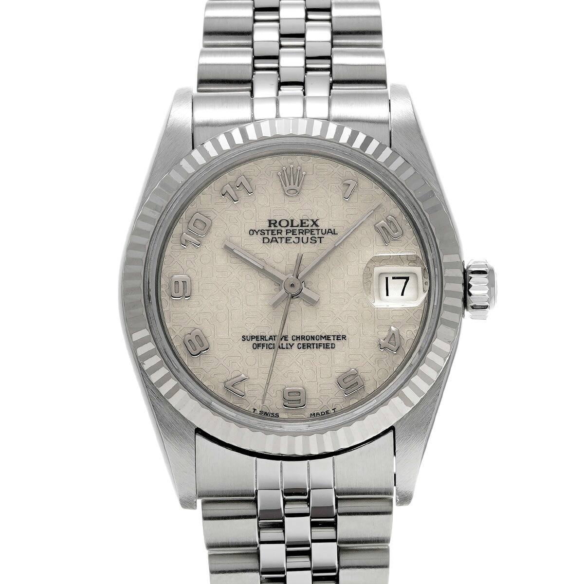 ロレックス ROLEX デイトジャスト 68274 U番(1997年頃製造) アイボリーコンピュータ ユニセックス 腕時計 ロレックス 時計 高級腕時計 ブランド 【ローン48回払い無金利】【中古】