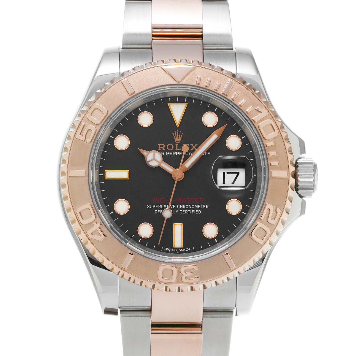 ロレックス ROLEX ヨットマスター 40 116621 ランダムシリアル ブラック メンズ 腕時計 ロレックス 時計 高級腕時計 ブランド 【ローン48回払い無金利】【中古】