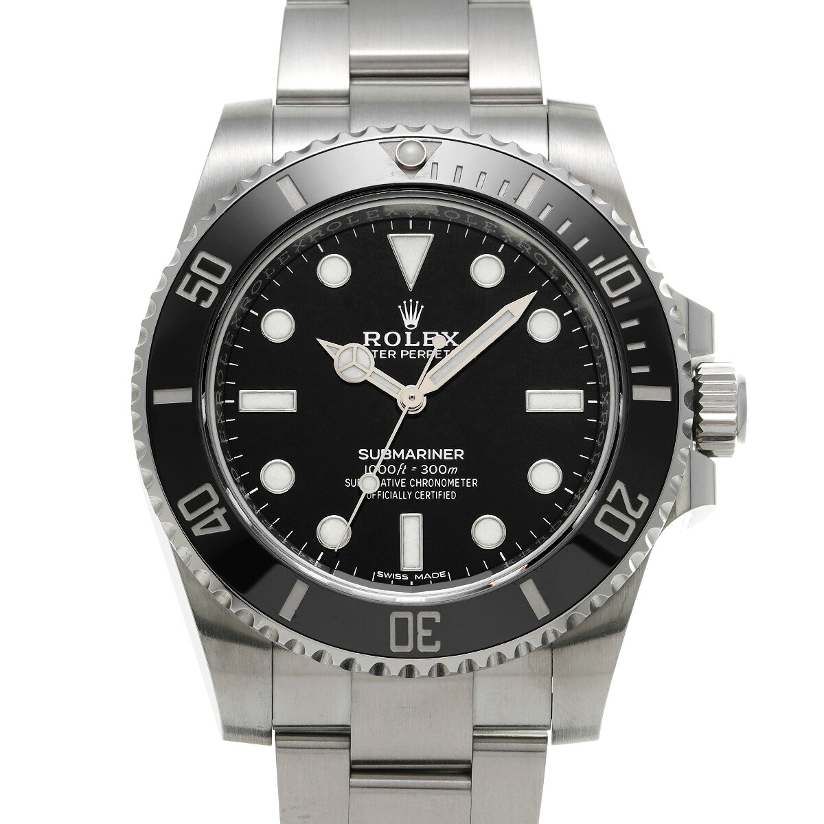 ロレックス ROLEX サブマリーナ 114060 ランダムシリアル ブラック メンズ 腕時計 ロレックス 時計 高級腕時計 ブランド 【ローン48回払い無金利】【中古】