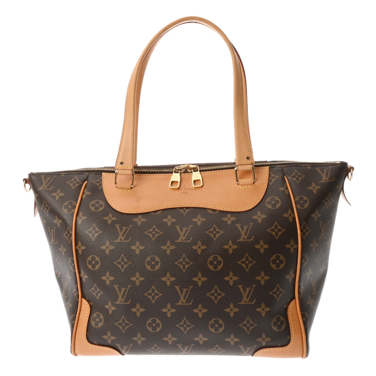 ルイ ヴィトン LOUIS VUITTON モノグラム エストレーラ MM ブラウン M41232 モノグラムキャンバス レディース トートバッグ ヴィトンバッグ バック ブランド 【ローン48回払い無金利】【中古】