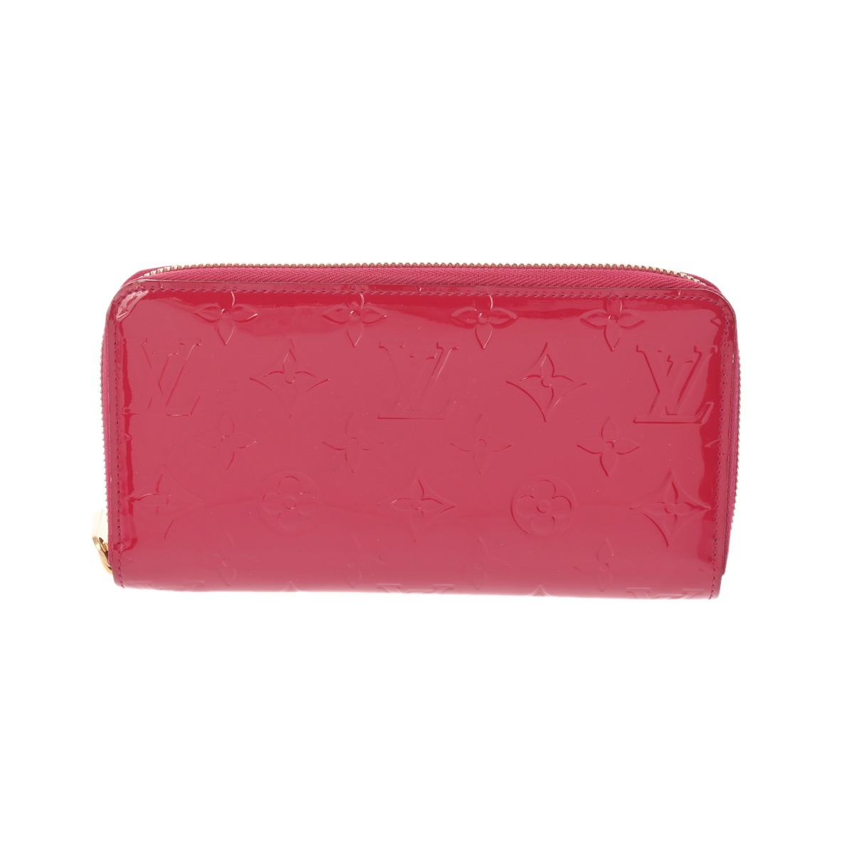 ルイ ヴィトン LOUIS VUITTON モノグラムヴェルニ ジッピーウォレット ルージュグルナディーヌ M91732 なめし革 ユニ一発やる 長紙入れ ルイ ヴィトン 紙入れ ブランド名 【貸し付け金48回払い無利子】【中古】
