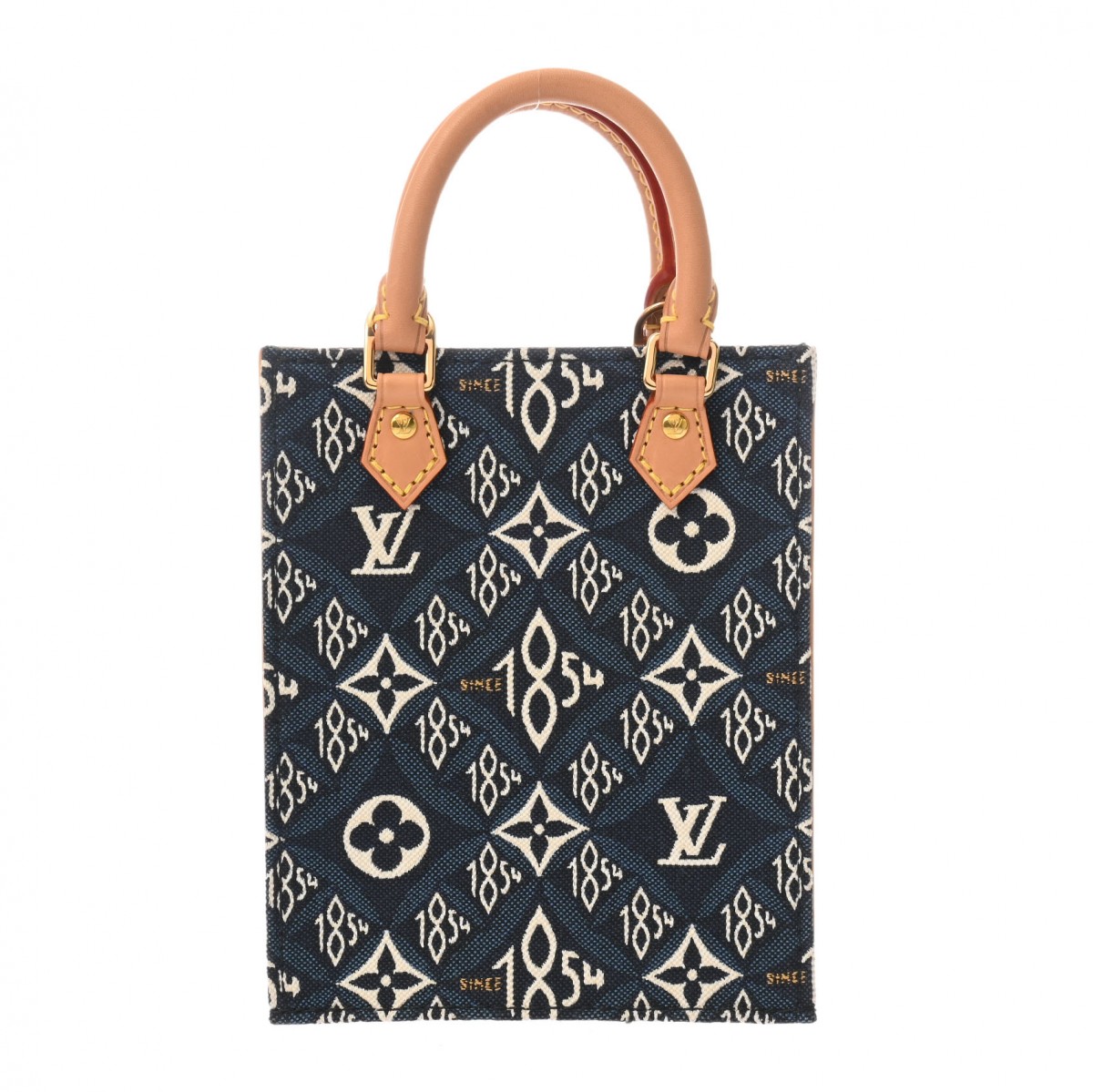 ルイ ヴィトン LOUIS VUITTON プティットサックプラ Since1854 2WAY ブルー M80288 ジャガードキャンバス レディース ハンドバッグ ヴィトンバッグ バック ブランド 【ローン48回払い無金利】【中古】 101,640円