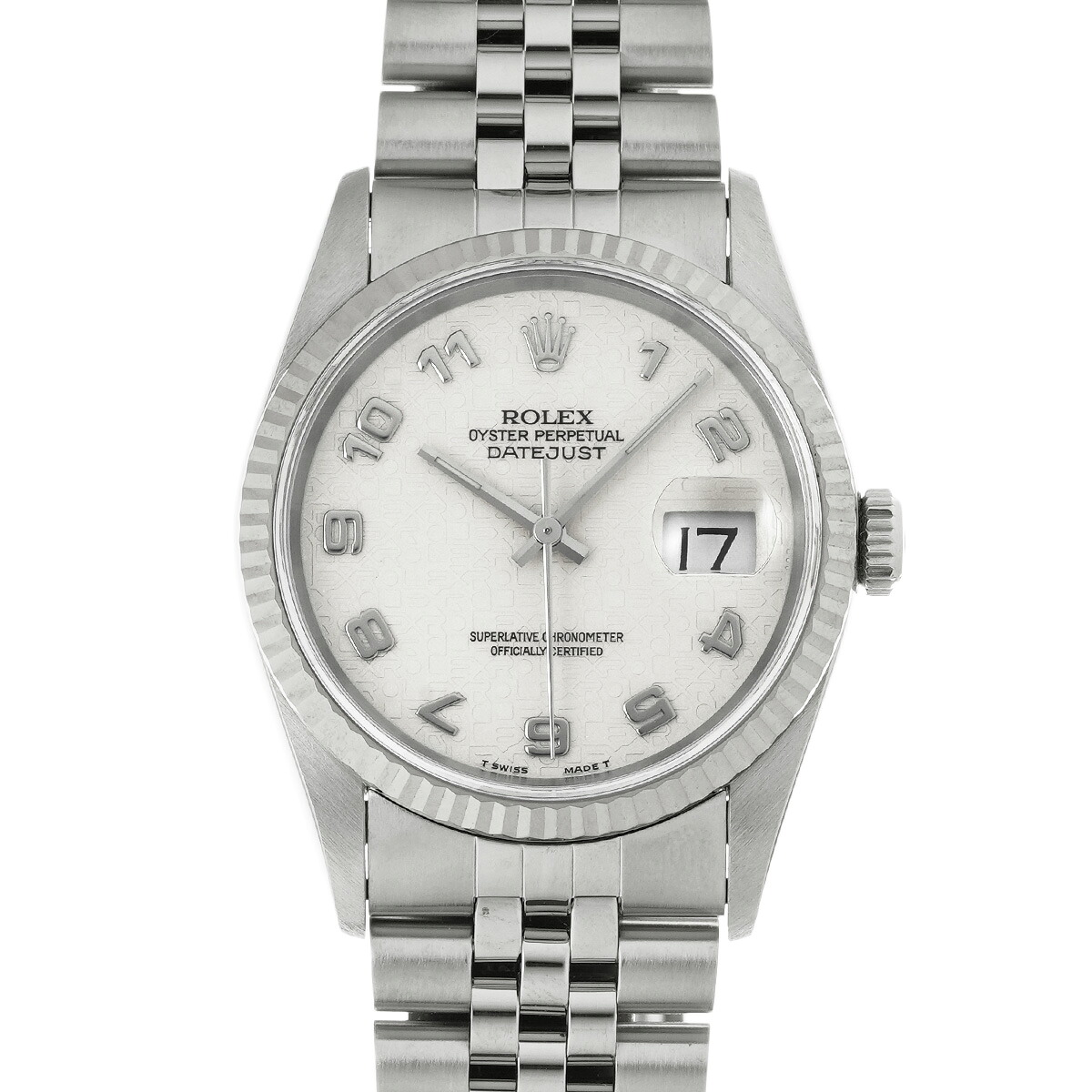ロレックス ROLEX デイトジャスト 16234 X番(1991年頃製造) アイボリーコンピュータ メンズ 腕時計 ロレックス 時計 高級腕時計 ブランド 【ローン48回払い無金利】【中古】
