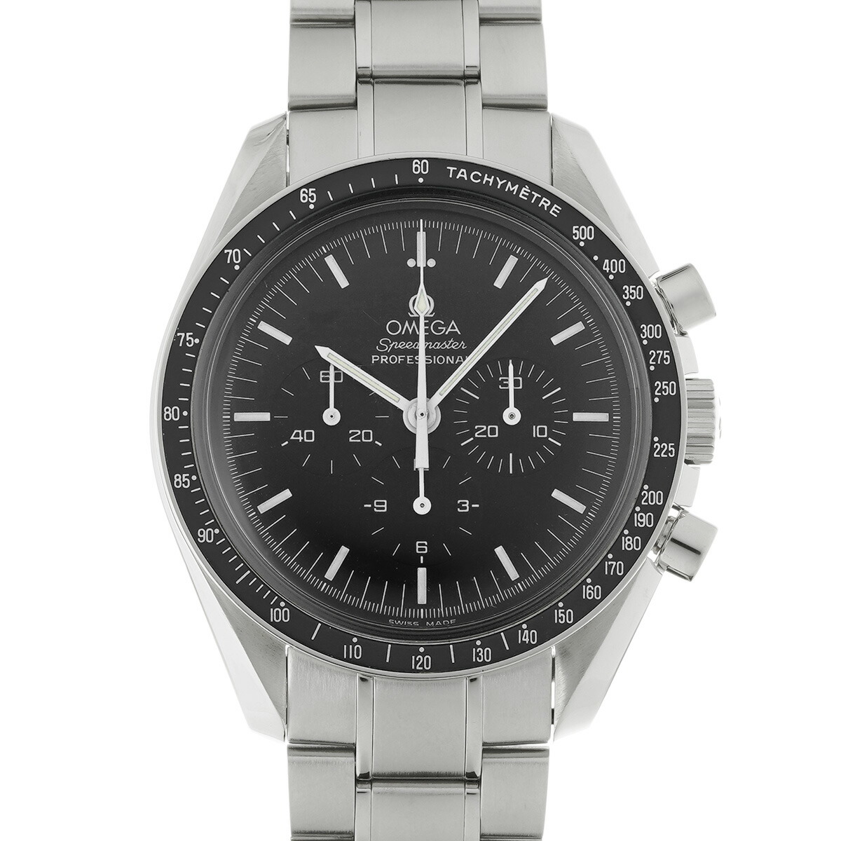 オメガ OMEGA スピードマスター ムーンウォッチ プロフェッショナル 3570.50 ブラック メンズ 腕時計 オメガ 時計 高級腕時計 ブランド 【ローン48回払い無金利】【中古】