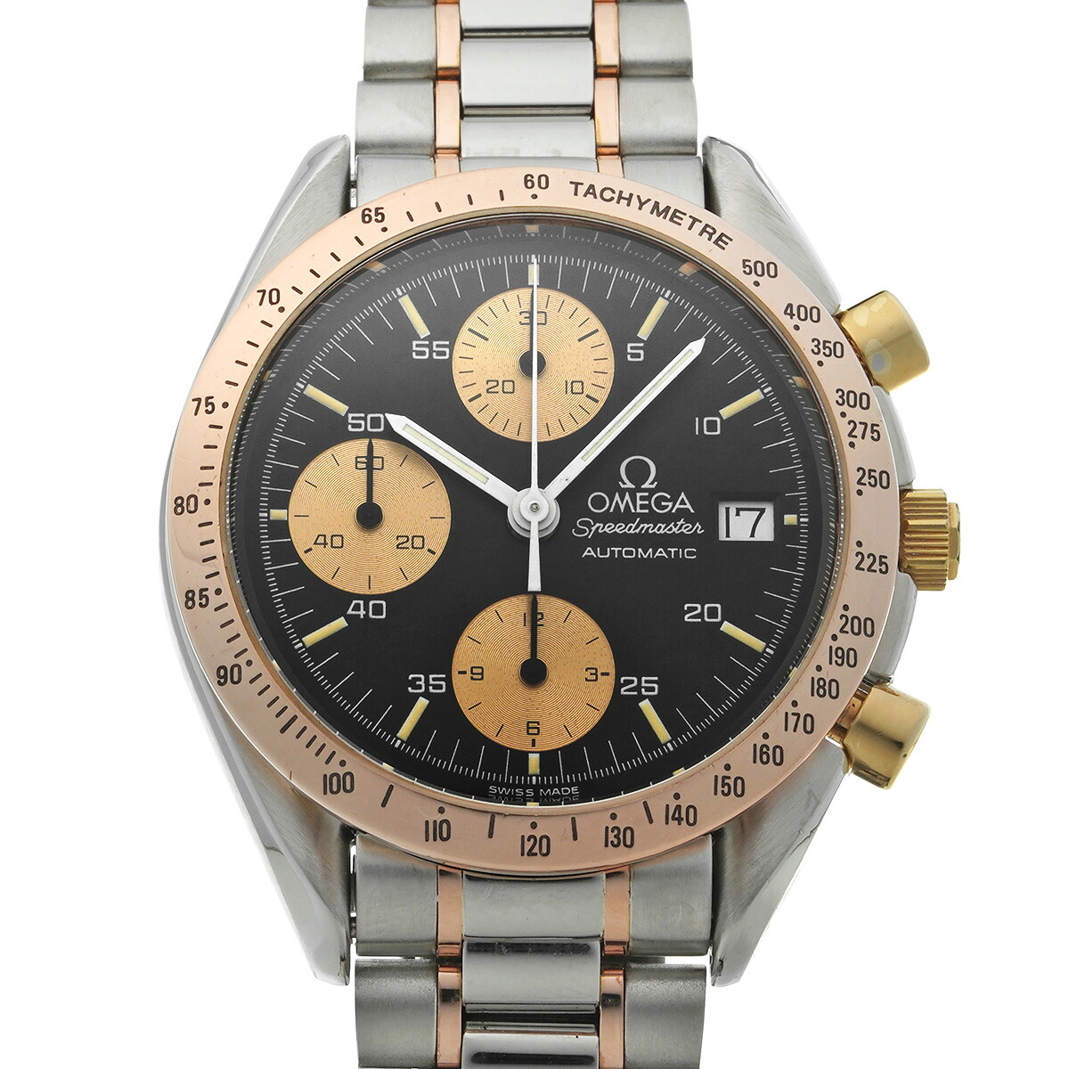オメガ OMEGA スピードマスター デイト 3316.50 ブラック メンズ 腕時計 オメガ 時計 高級腕時計 ブランド 【ローン48回払い無金利】【中古】 244,900円