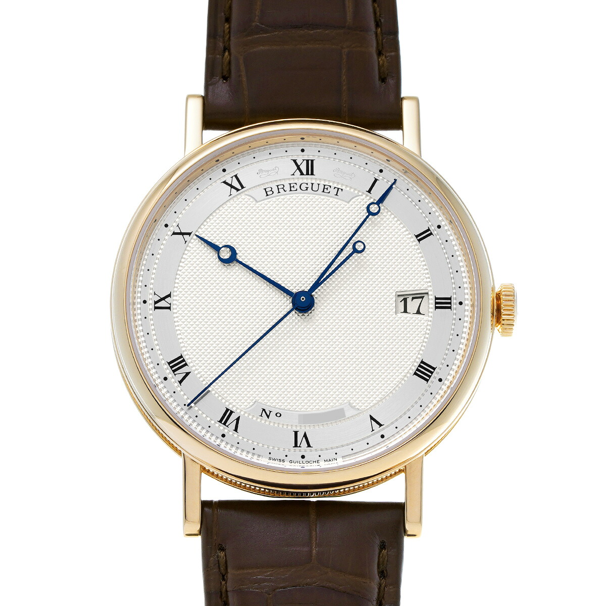 ブレゲ Breguet クラシック 5177BA/15/9V6 シルバー メンズ 腕時計 ブレゲ 時計 高級腕時計 ブランド 【ローン48回払い無金利】【中古】