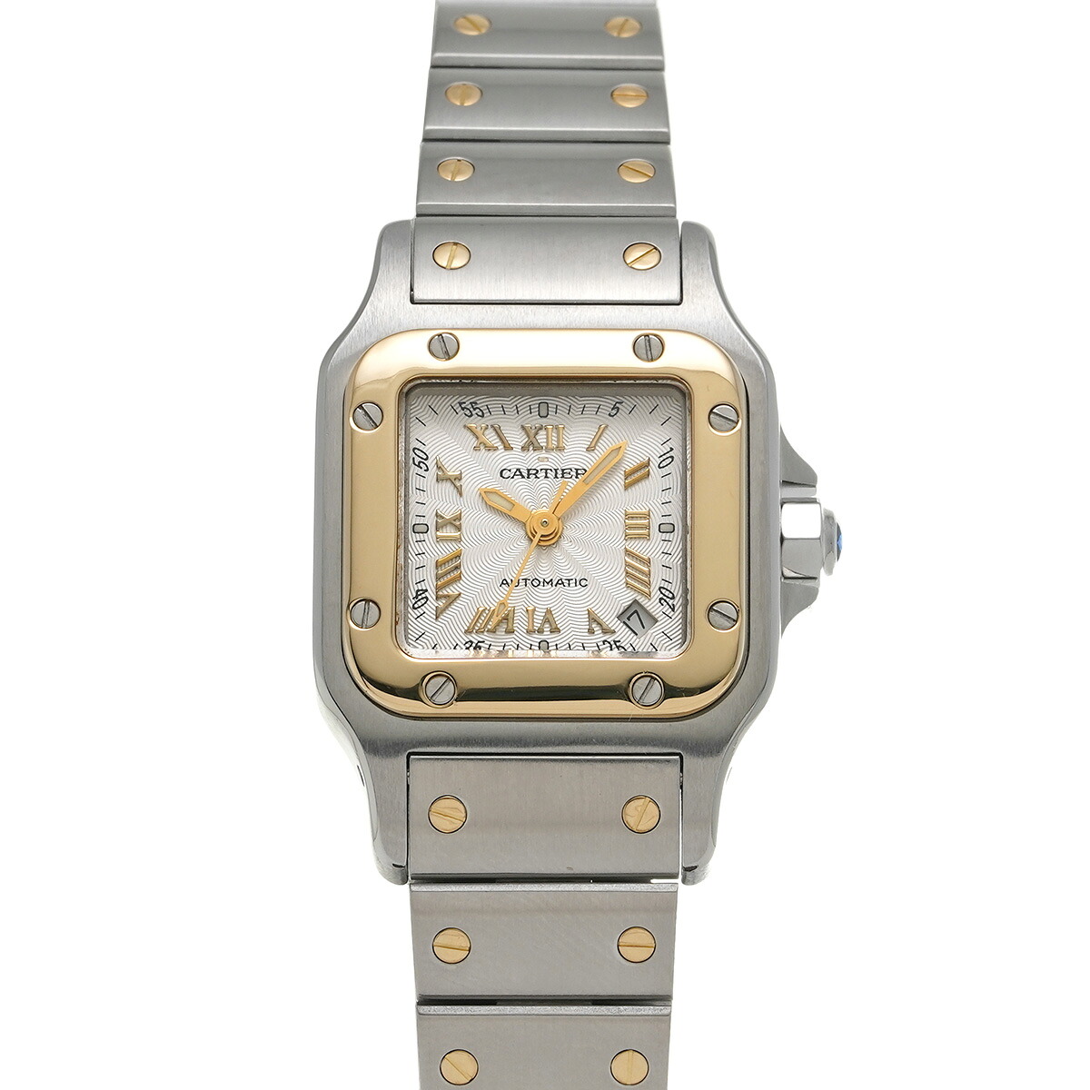 カルティエ CARTIER サントス ガルベ SM 20th W20045C4 シルバー レディース 腕時計 カルティエ 時計 高級腕時計 ブランド 【ローン48回払い無金利】【中古】