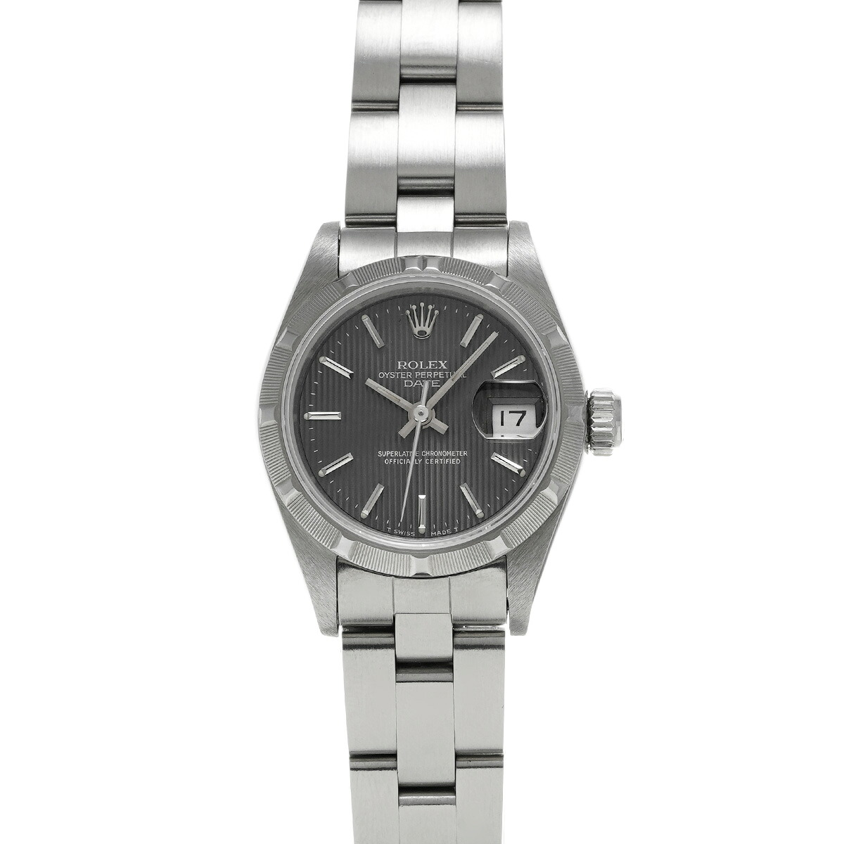 【～4/17 最大5万円クーポン】ロレックス ROLEX オイスターパーペチュアル レディ 69190 N番(1991年頃製造) グレータペストリー レディース 腕時計 ロレックス 時計 高級腕時計 ブランド 【ローン48回払い無金利】【中古】