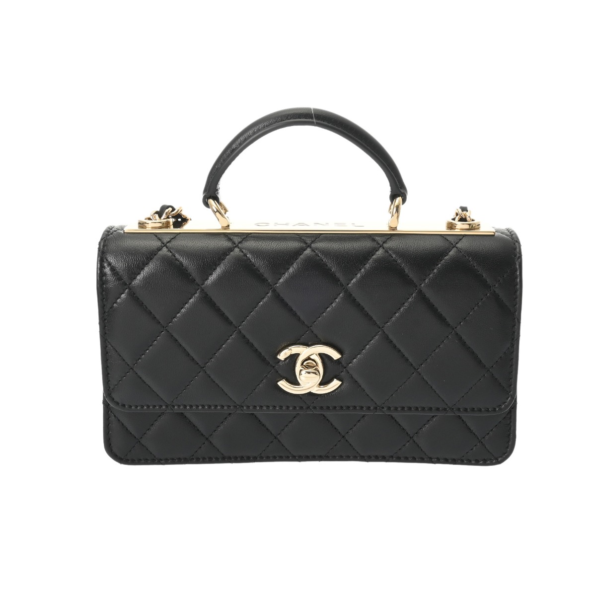 シャネル CHANEL マトラッセ チェーンクラッチ 2026年 クルーズコレクション ブラック AP4184 ラムスキン レディース ショルダーバッグ chanel シャネル バッグ バック ブランド 【ローン48回払い無金利】【中古】