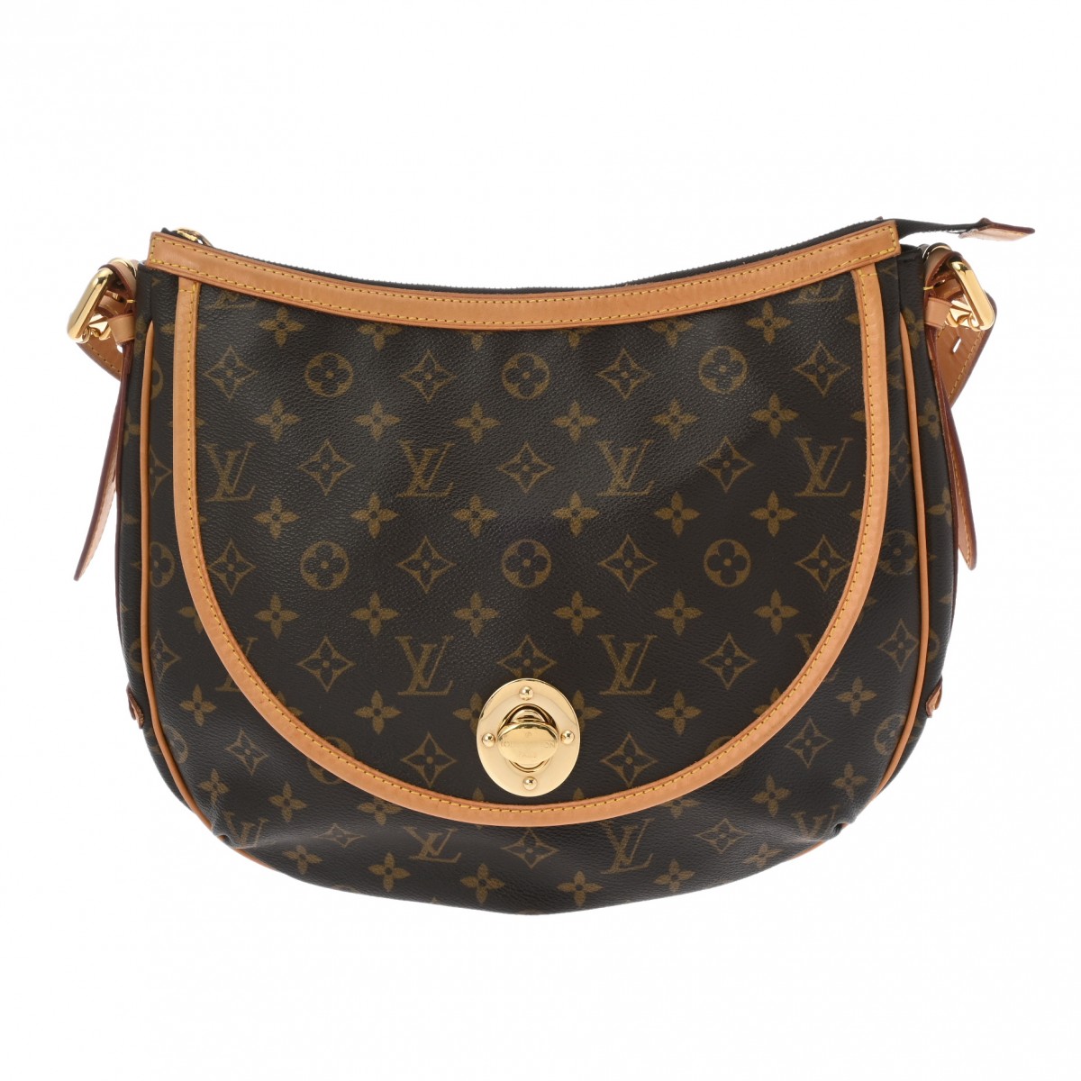 【～7/26 最大5万円クーポン】ルイ ヴィトン LOUIS VUITTON モノグラム トゥラム GM ブラウン M40075 モノグラムキャンバス レディース ショルダーバッグ ヴィトンバッグ バック ブランド 【ローン48回払い無金利】【中古】｜ウォッチニアン ブランド品専門店 90,640円