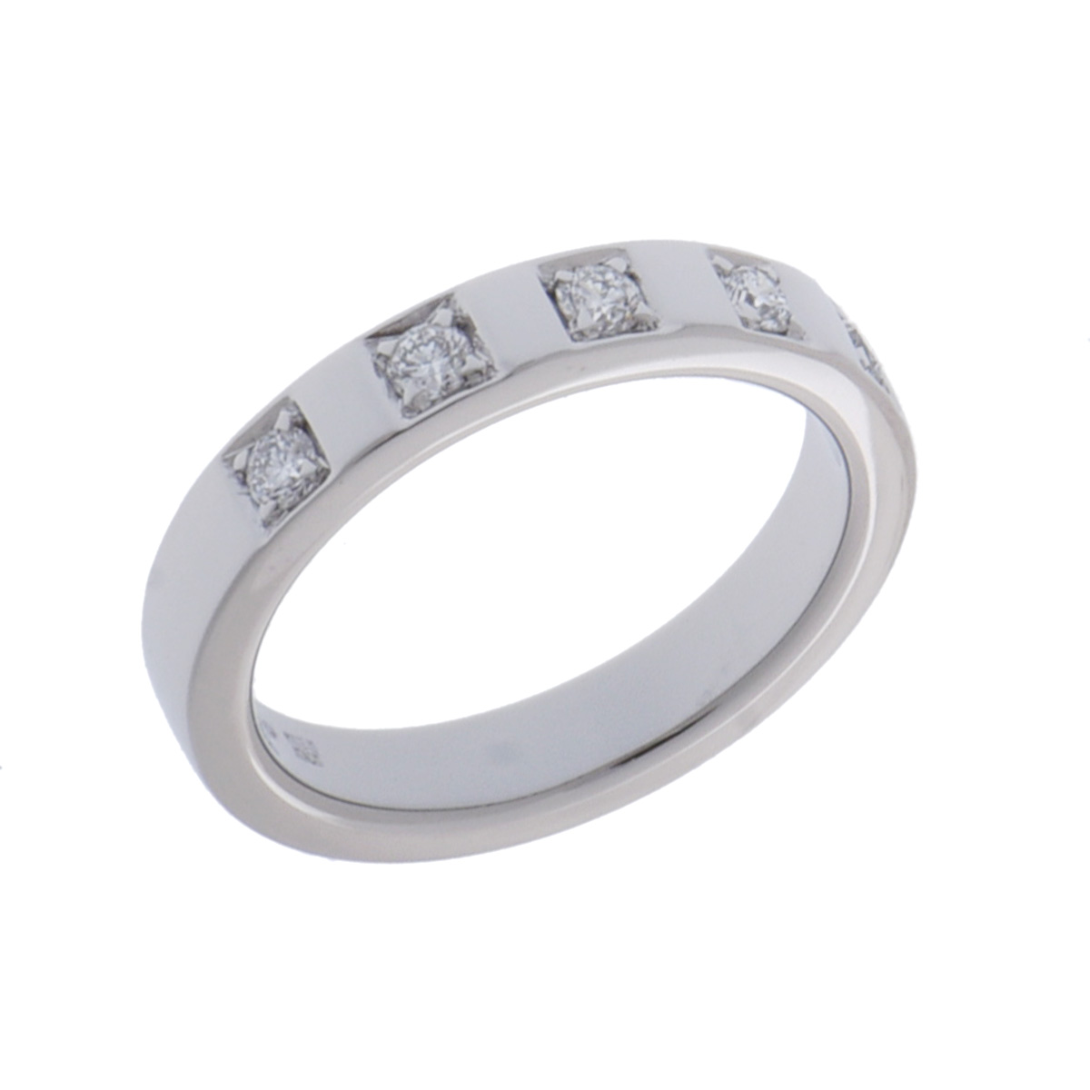 【～7/26 最大5万円クーポン】ブルガリ BVLGARI マリーミー リング 5PD Pt950プラチナ ダイヤモンド レディース リング・指輪 ブルガリ 【ローン48回払い無金利】【中古】｜ウォッチニアン ブランド品専門店 62,590円