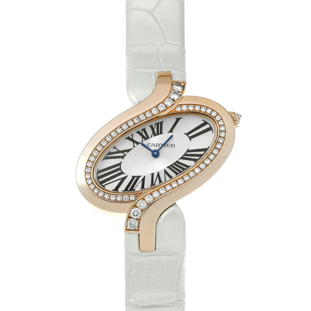 【～7/26 最大5万円クーポン】カルティエ CARTIER デリス ドゥ カルティエ WG800017 シルバー レディース 腕時計 カルティエ 時計 高級腕時計 ブランド 【ローン48回払い無金利】【中古】｜ウォッチニアン ブランド品専門店