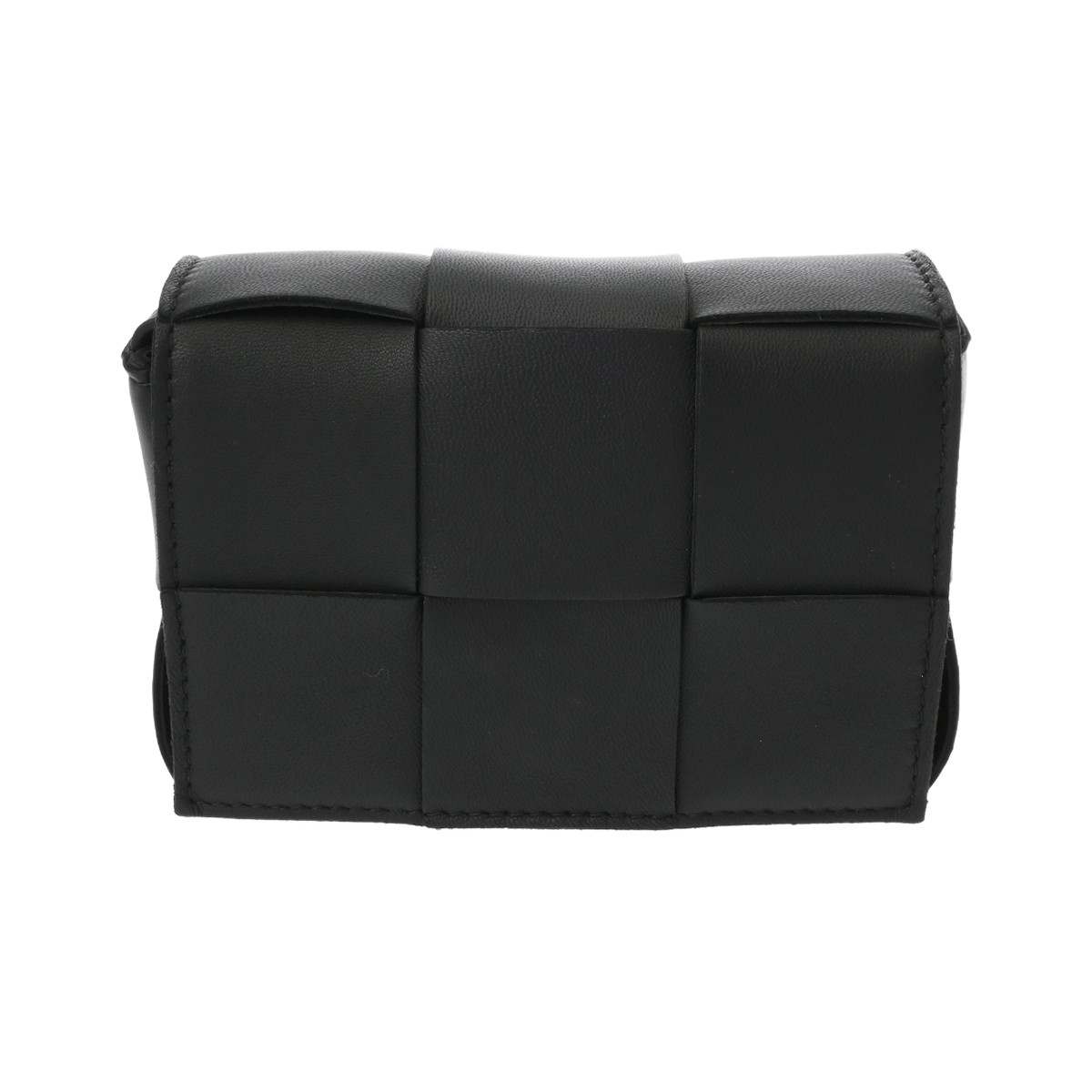 ボッテガ ヴェネタ BOTTEGA VENETA マキシイントレチャート 砂糖菓子 テープ ミニ 黒いこと 666688 子ヒツジ人はだ ユニ一発やる ショルダーバッグ ボッテガ ヴェネタ ショルダーバッグ うしろ側 ブランド名 【貸し付け金48回払い無利子】【中古】