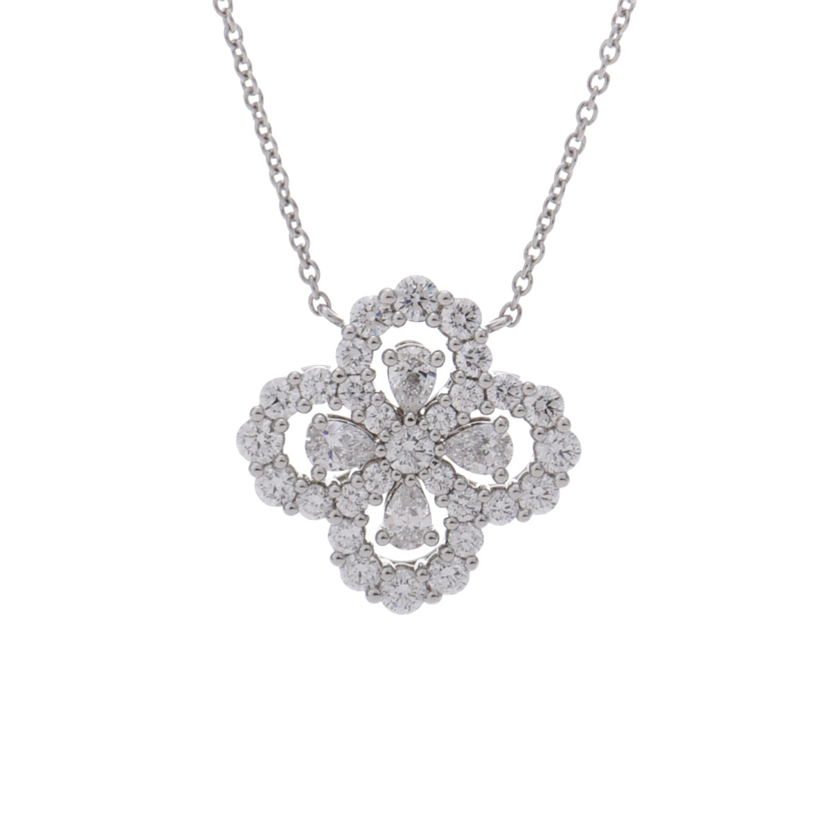 ハリー ウィンストン HARRY WINSTON ループ フルモチーフ ネックレス PEDPRPSML4C Pt950プラチナ ダイヤモンド レディース ネックレス ハリー ウィンストン 【ローン48回払い無金利】【中古】|ウォッチニアン ブランド品専門店