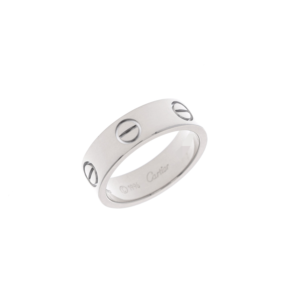 カルティエ CARTIER ラブリング #52 K18ホワイトゴールド WG レディース リング・指輪 カルティエ 【ローン48回払い無金利】【中古】｜ウォッチニアン ブランド品専門店