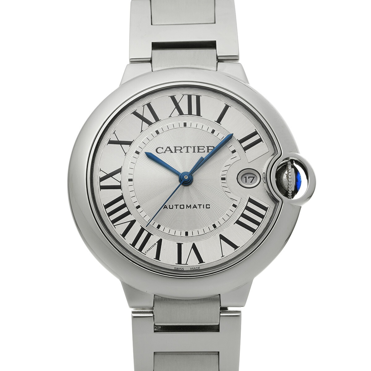 【～7/26 最大5万円クーポン】カルティエ CARTIER バロンブルー ドゥ カルティエ 40mm WSBB0040 シルバー メンズ 腕時計 カルティエ 時計 高級腕時計 ブランド 【ローン48回払い無金利】【中古】｜ウォッチニアン ブランド品専門店
