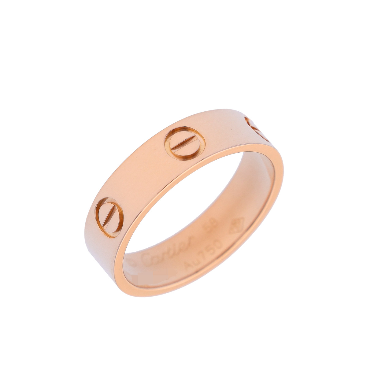 【～7/26 最大5万円クーポン】カルティエ CARTIER ラブリング #58 K18ピンクゴールド PG レディース リング・指輪 カルティエ 【ローン48回払い無金利】【中古】｜ウォッチニアン ブランド品専門店