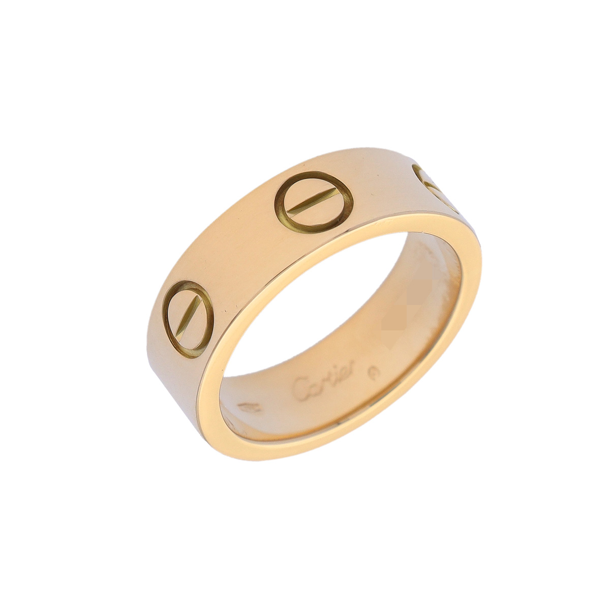 カルティエ CARTIER ラブリング #48 K18イエローゴールド YG レディース リング・指輪 カルティエ 【ローン48回払い無金利】【中古】｜ウォッチニアン ブランド品専門店