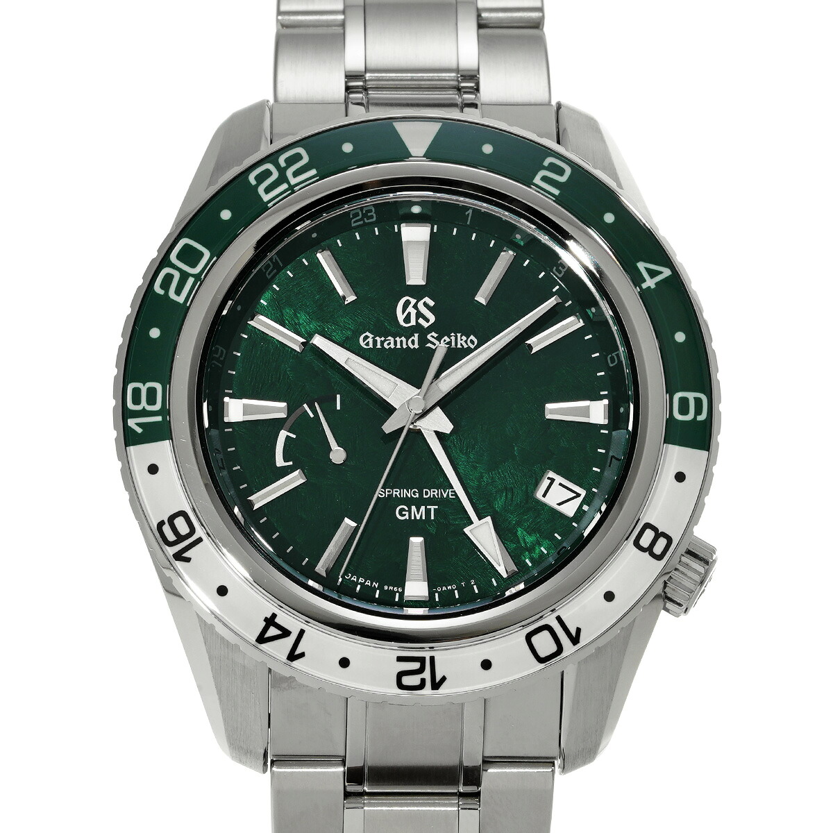 【~7/26 最大5万円クーポン】グランドセイコー Grand Seiko スポーツコレクション スプリングドライブ GMT SBGE295 グリーン メンズ 腕時計 グランドセイコー 時計 高級腕時計 ブランド 【ローン48回払い無金利】【中古】|ウォッチニアン ブランド品専門店