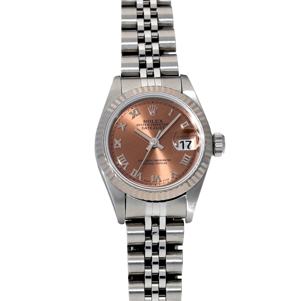 ロレックス ROLEX デイトジャスト 69174 U番(1997年頃製造) ピンク レディース 腕時計 ロレックス 時計 高級腕時計 ブランド 【ローン48回払い無金利】【中古】｜ウォッチニアン ブランド品専門店