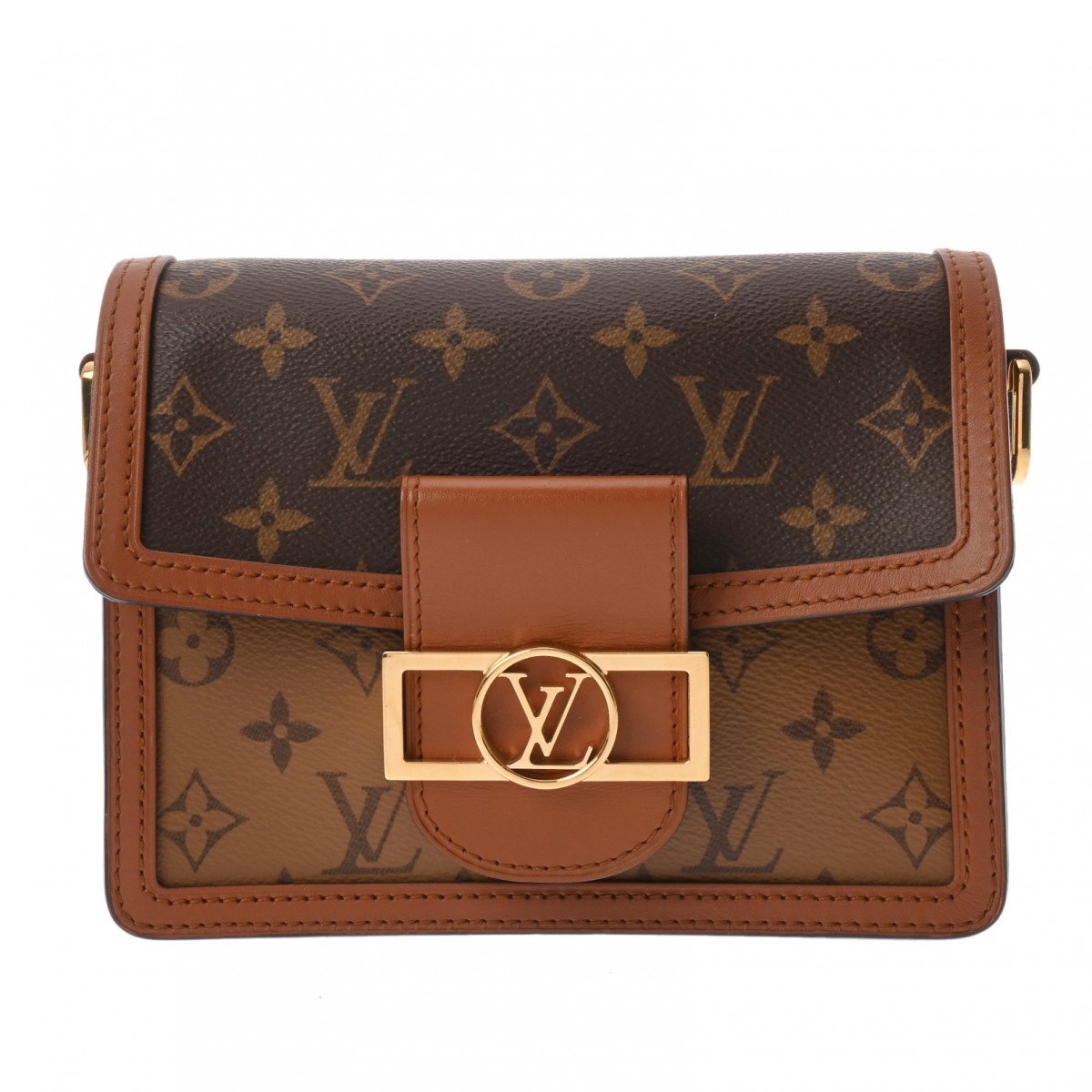 ルイ ヴィトン LOUIS VUITTON モノグラムリバース ドーフィーヌ MM 旧型 3WAY ブラウン M44580 モノグラムキャンバス レディース ショルダーバッグ ヴィトンバッグ バック ブランド 【ローン48回払い無金利】【中古】｜ウォッチニアン ブランド品専門店