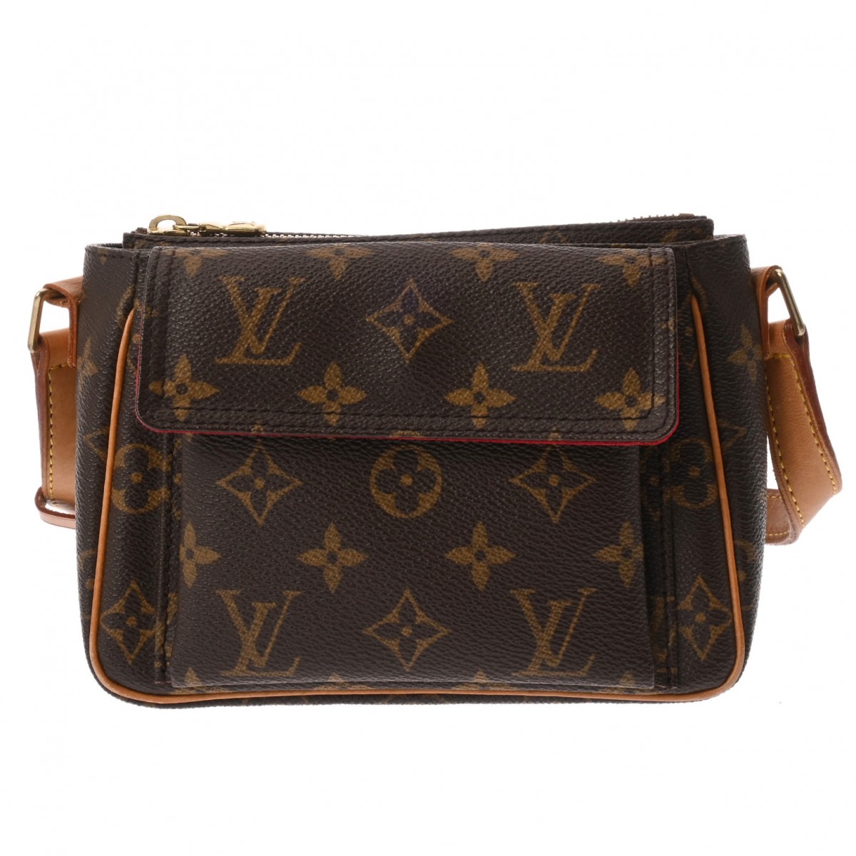 【～7/26 最大5万円クーポン】ルイ ヴィトン LOUIS VUITTON モノグラム ヴィバシテ PM ブラウン M51165 モノグラムキャンバス レディース ショルダーバッグ ヴィトンバッグ バック ブランド 【ローン48回払い無金利】【中古】｜ウォッチニアン ブランド品専門店