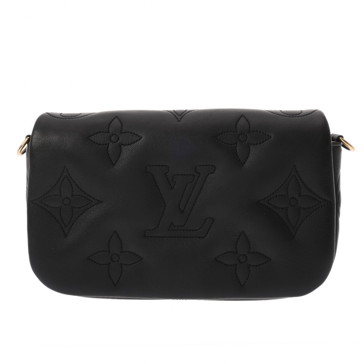 【～7/26 最大5万円クーポン】ルイ ヴィトン LOUIS VUITTON ウォレットオンストラップ ノワール M81398 バブルグラム レディース ショルダーバッグ ヴィトンバッグ バック ブランド 【ローン48回払い無金利】【中古】｜ウォッチニアン ブランド品専門店