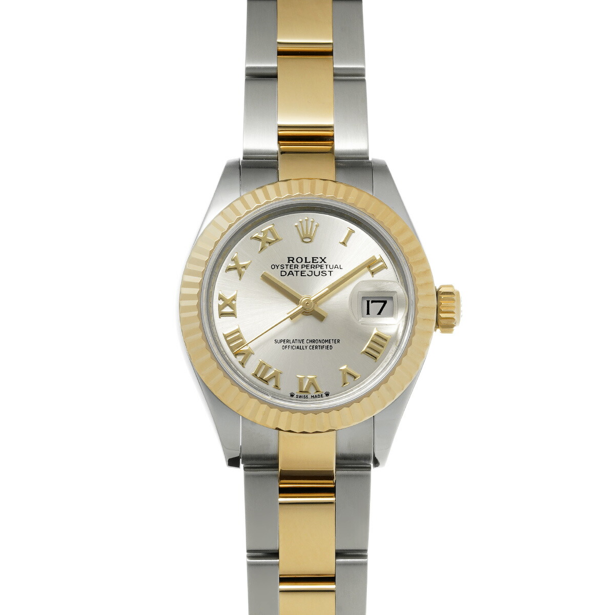 【～7/26 最大5万円クーポン】ロレックス ROLEX レディ デイトジャスト 28 279173 ランダムシリアル シルバー レディース 腕時計 ロレックス 時計 高級腕時計 ブランド 【ローン48回払い無金利】【中古】｜ウォッチニアン ブランド品専門店